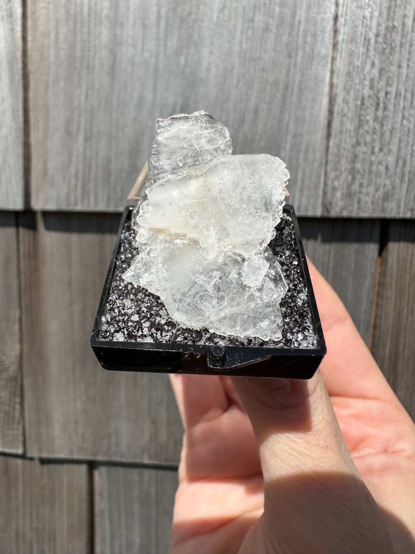 Old Collection Tabular Quartz Cluster from Coleman Mine Arkansas