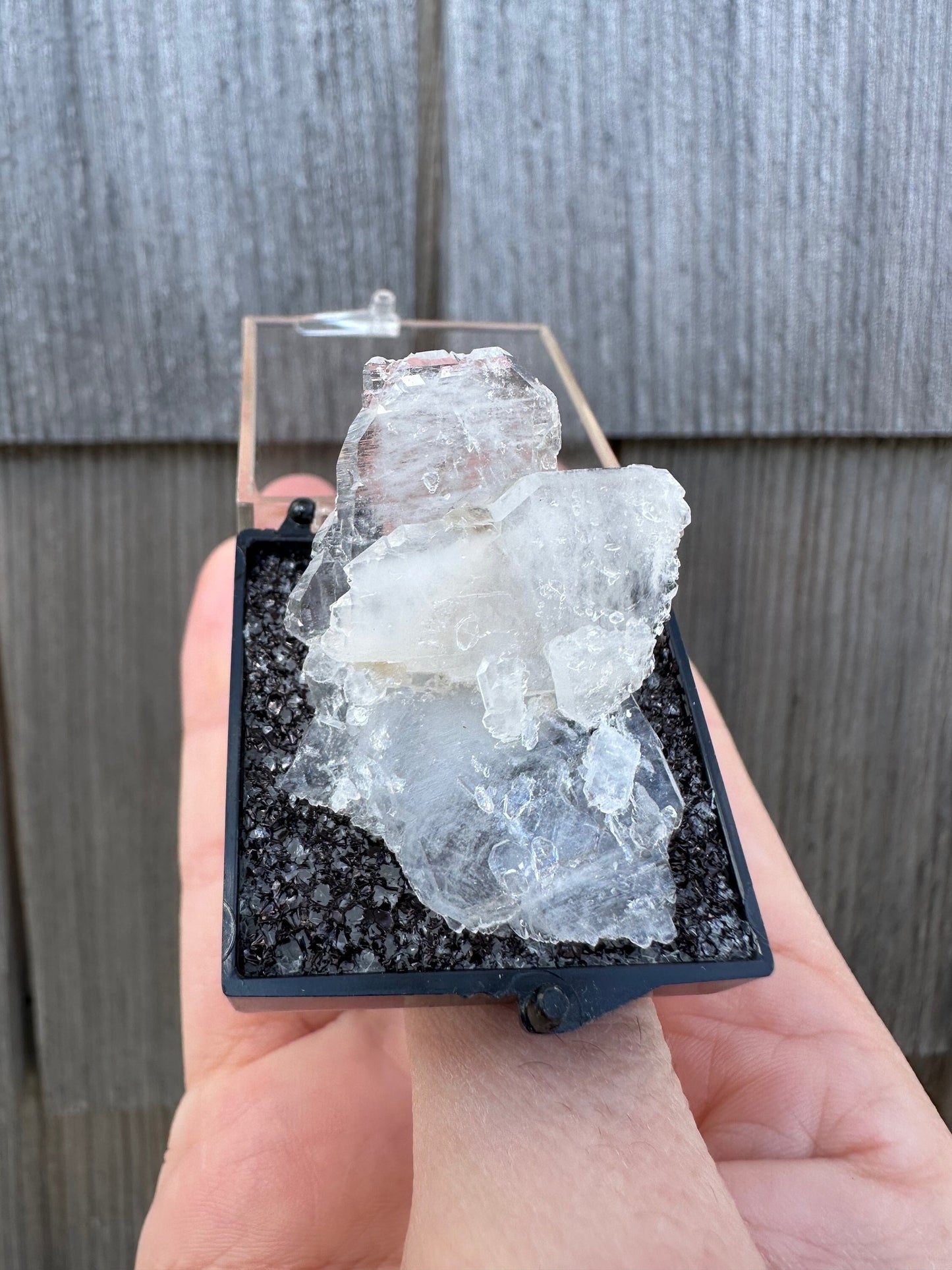 Old Collection Tabular Quartz Cluster from Coleman Mine Arkansas