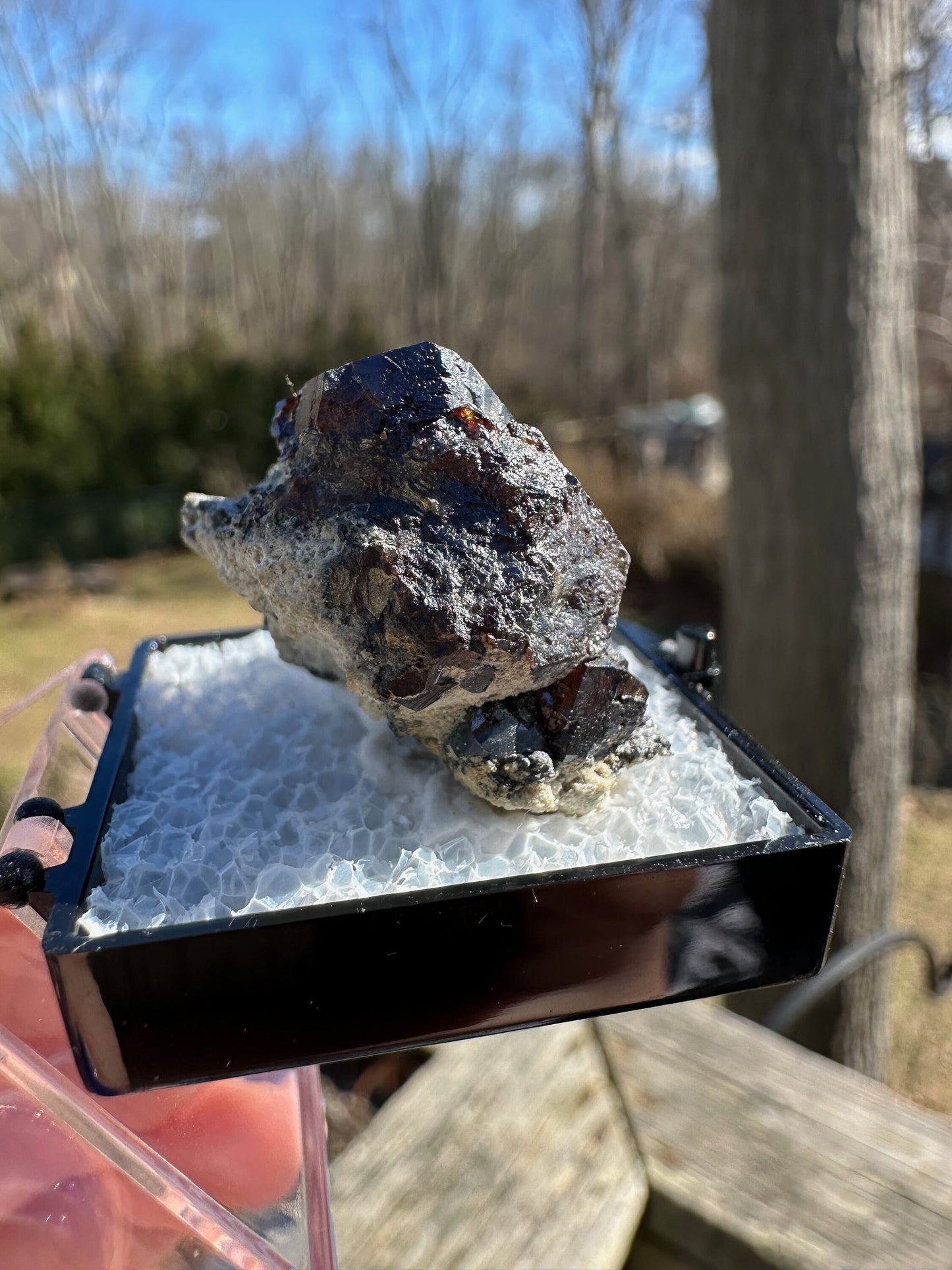 Sphalerite Crystals from Smallcleugh Mine, England UK