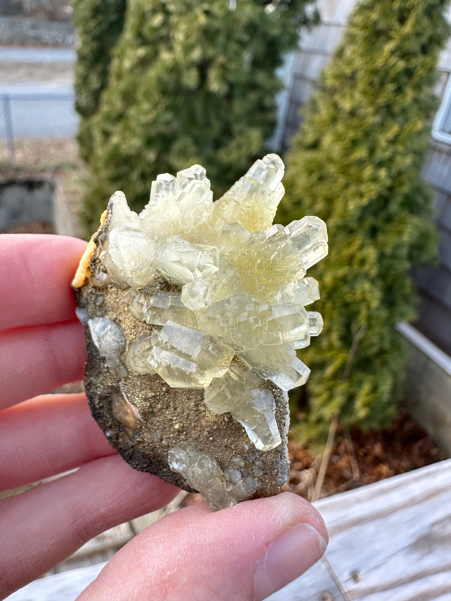 Calcite with Chalcopyrite Matrix from China
