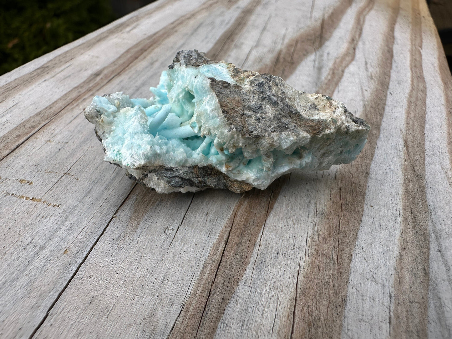 Flos Ferri Blue Aragonite from China