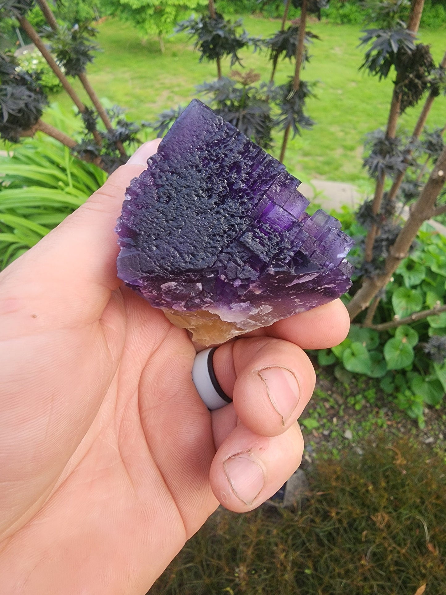 Cave-in-Rock Fluorite Crystal from Lead Hill, Hardin County, Illinois