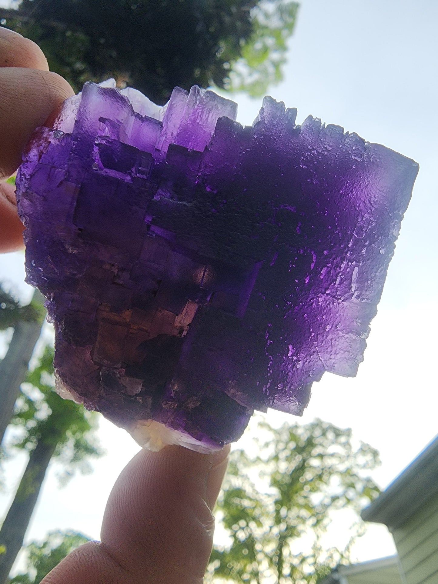 Cave-in-Rock Fluorite Crystal from Lead Hill, Hardin County, Illinois
