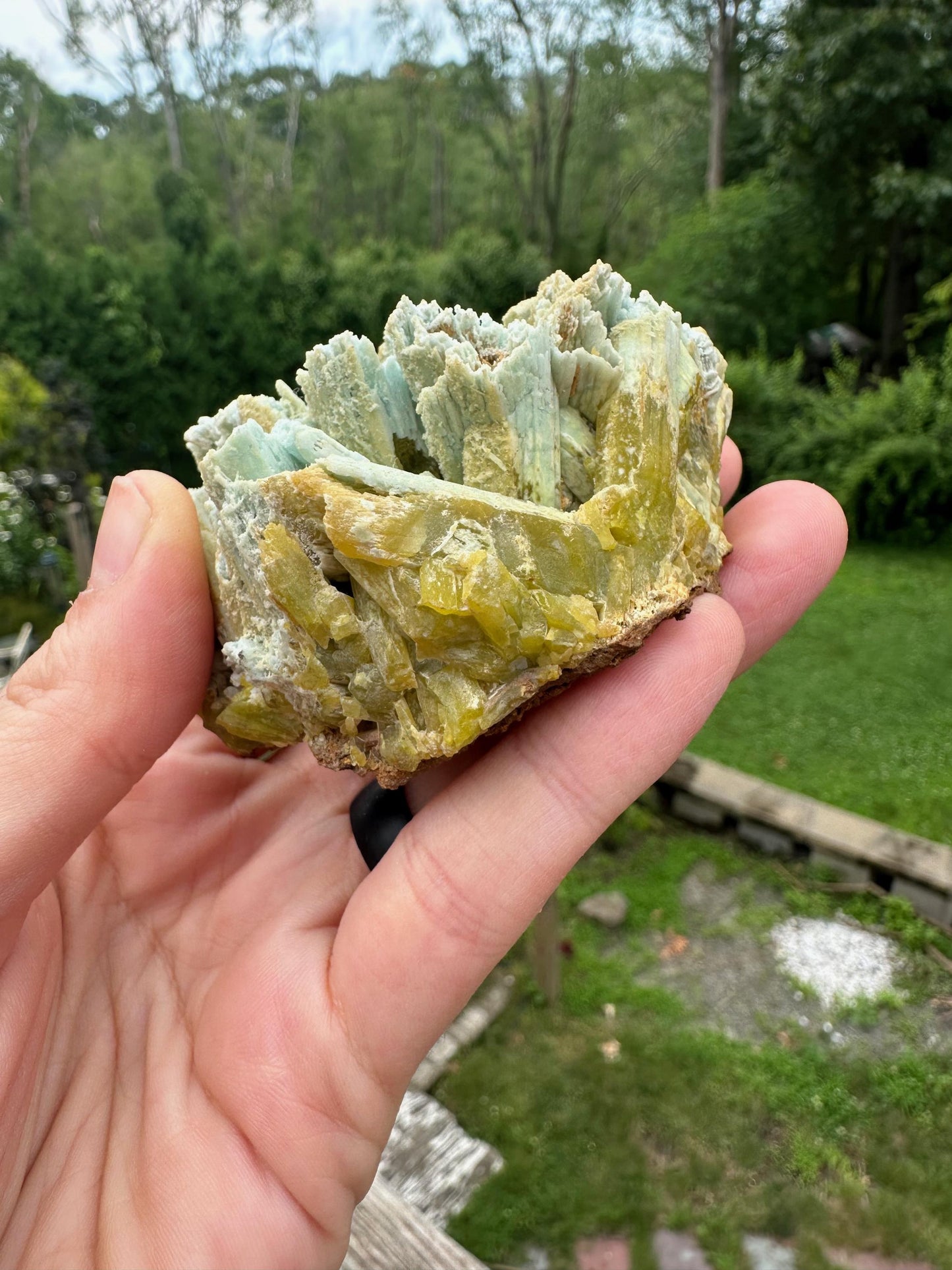 Plumbogummite Pseudomorph after Pyromorphite from China