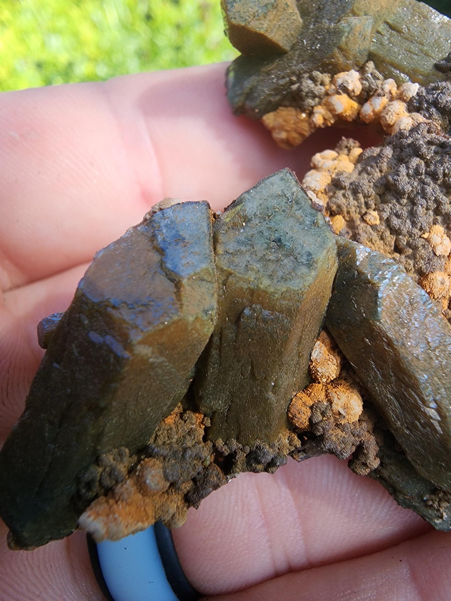 Prase Quartz from Potosi Mine, Chihuahua, Mexico