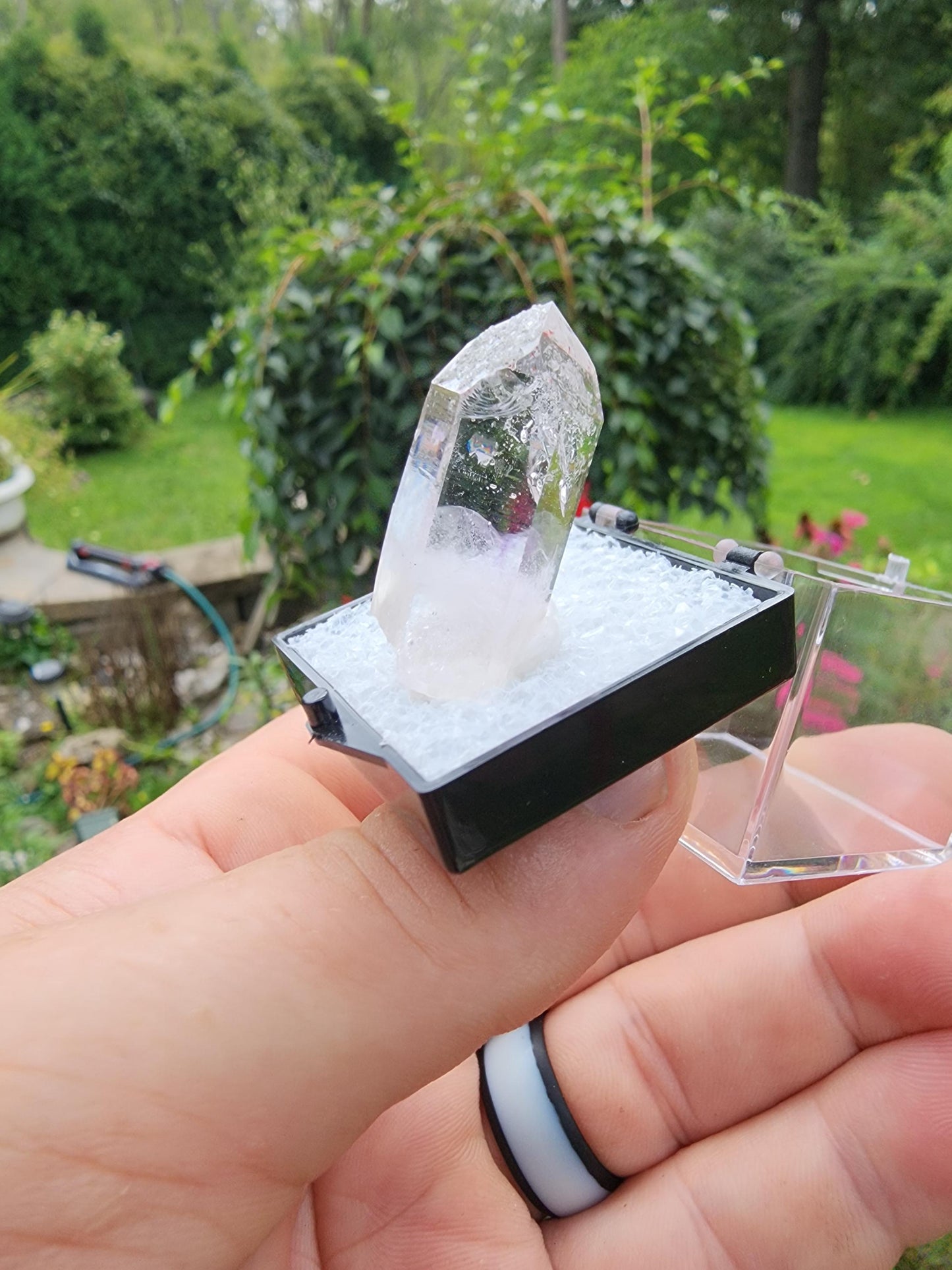 Amethyst Quartz Crystal from Erongo, Namibia
