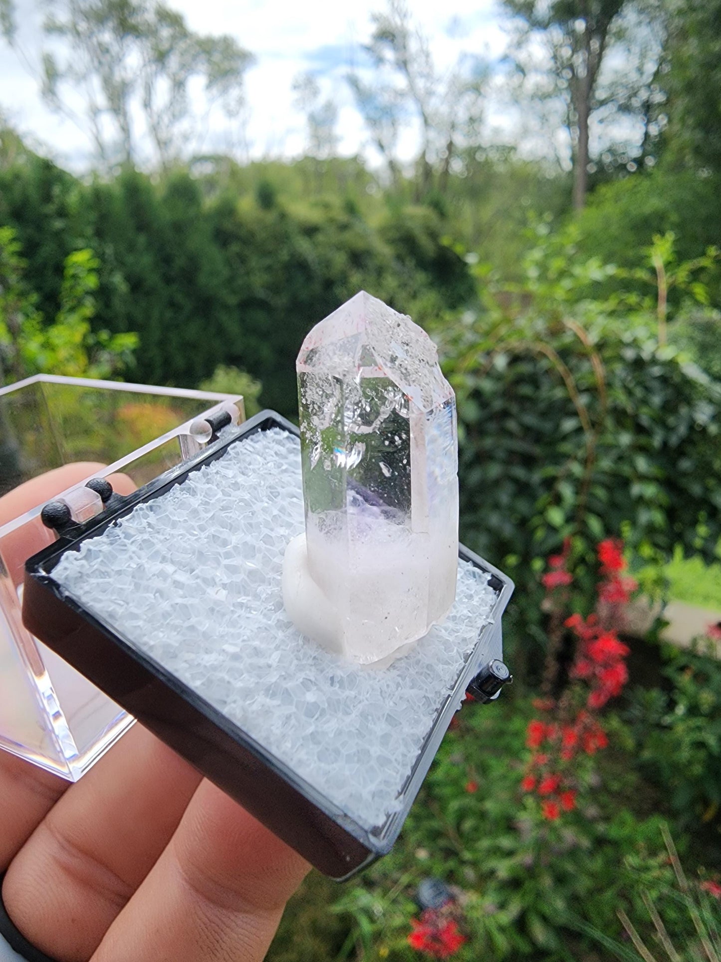 Amethyst Quartz Crystal from Erongo, Namibia