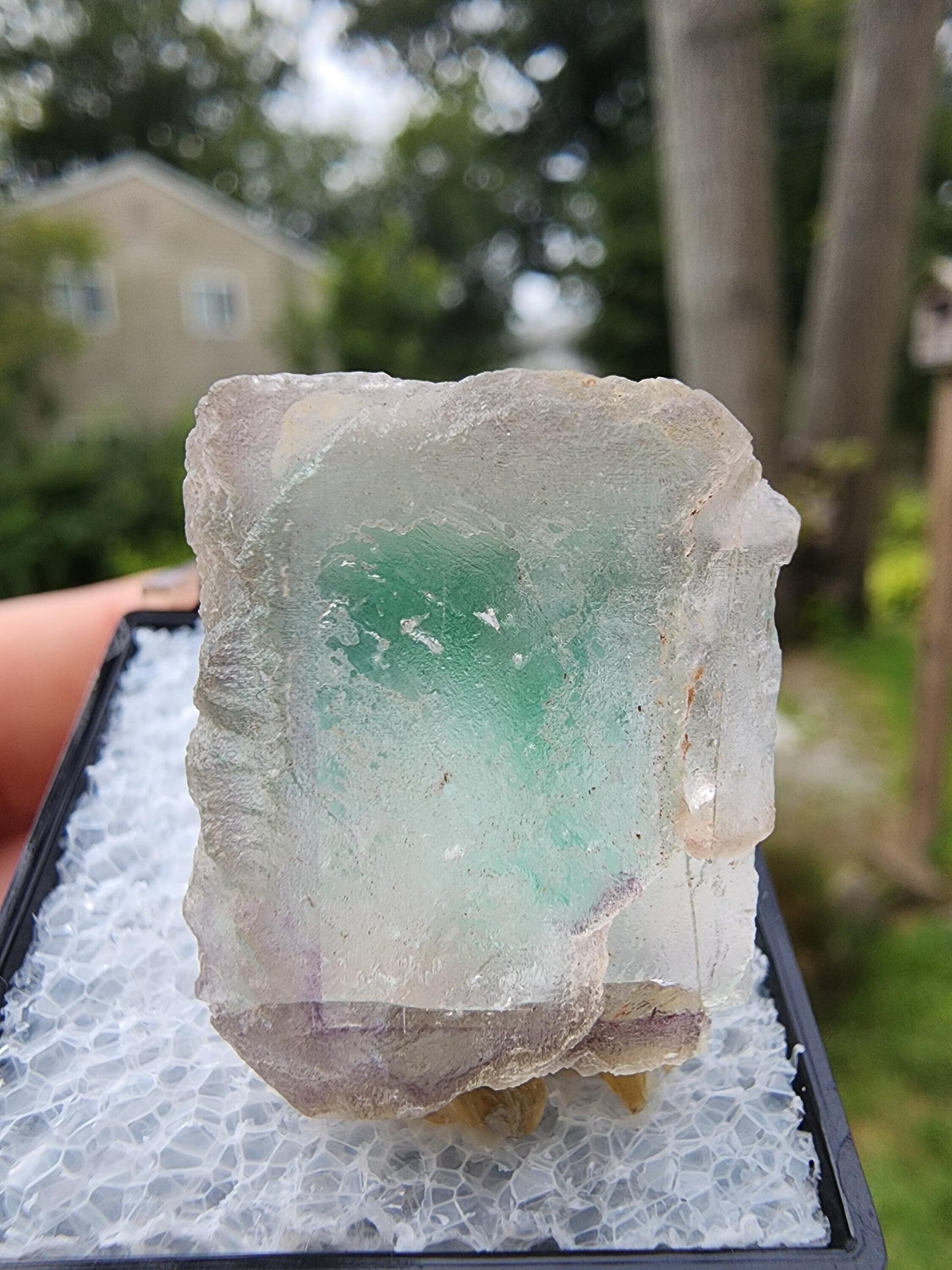 Fluorite Crystal from Erongo, Namibia