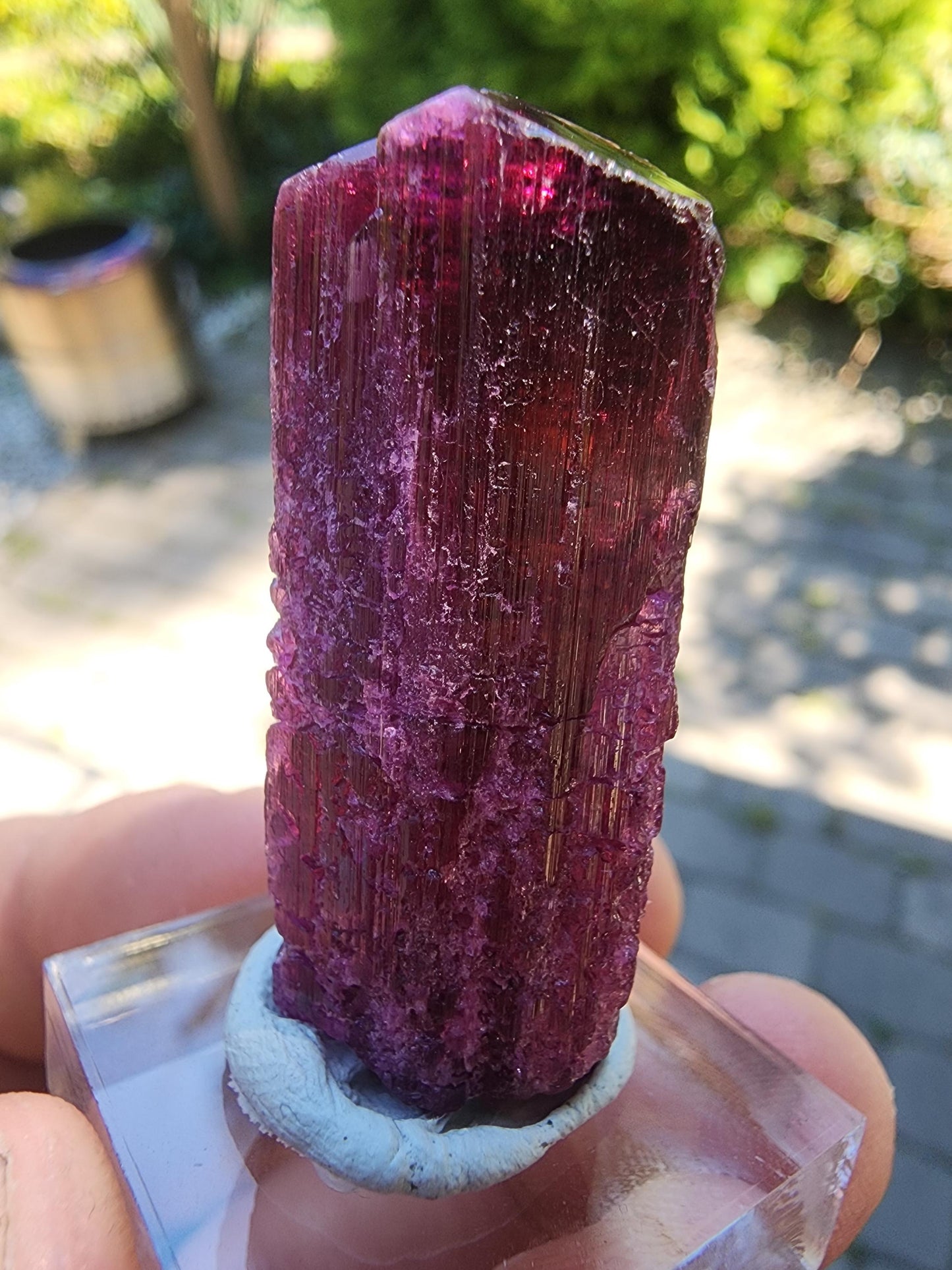 23 Grams Rubellite Tourmaline Crystal from Brazil