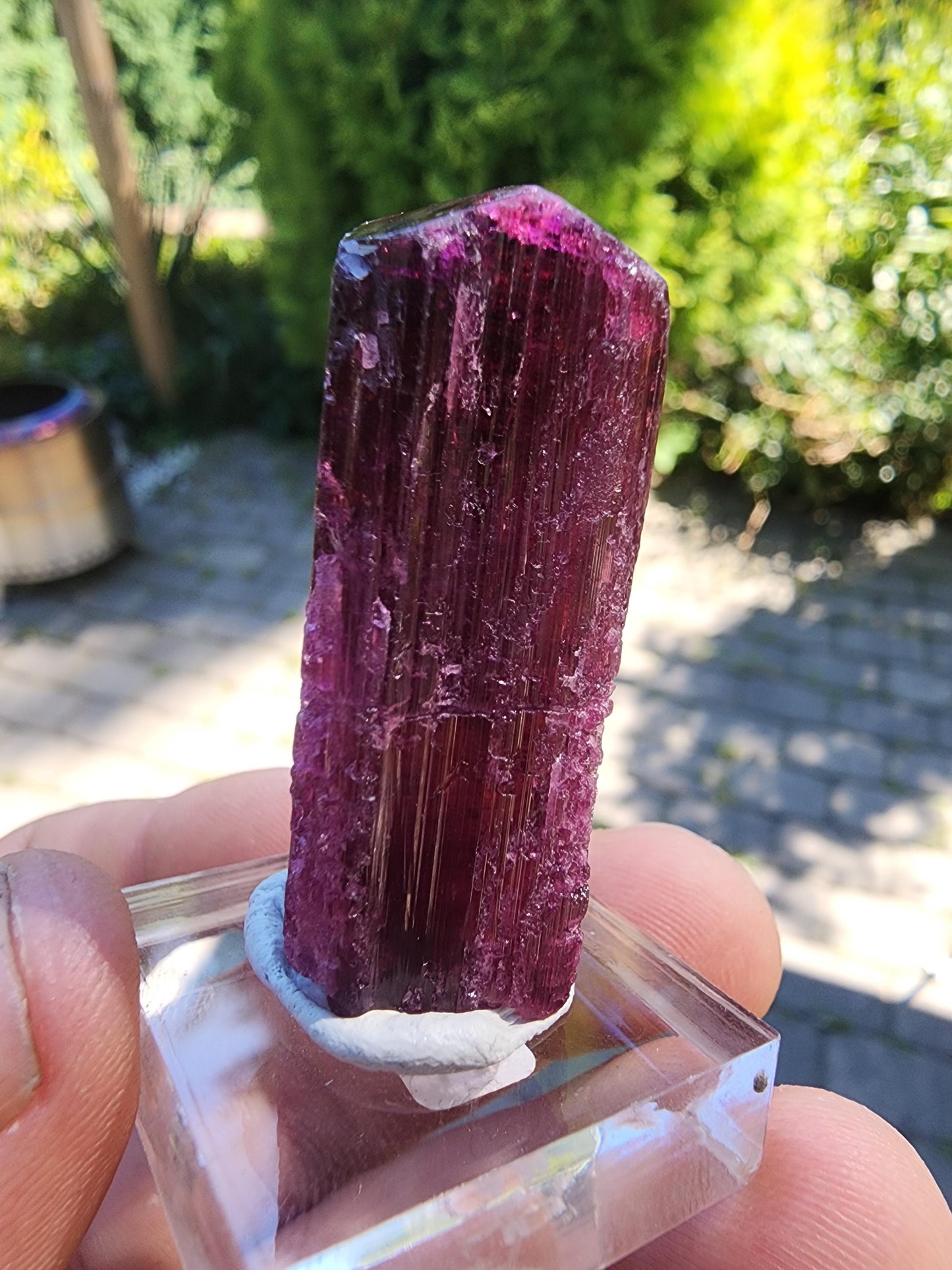 23 Grams Rubellite Tourmaline Crystal from Brazil