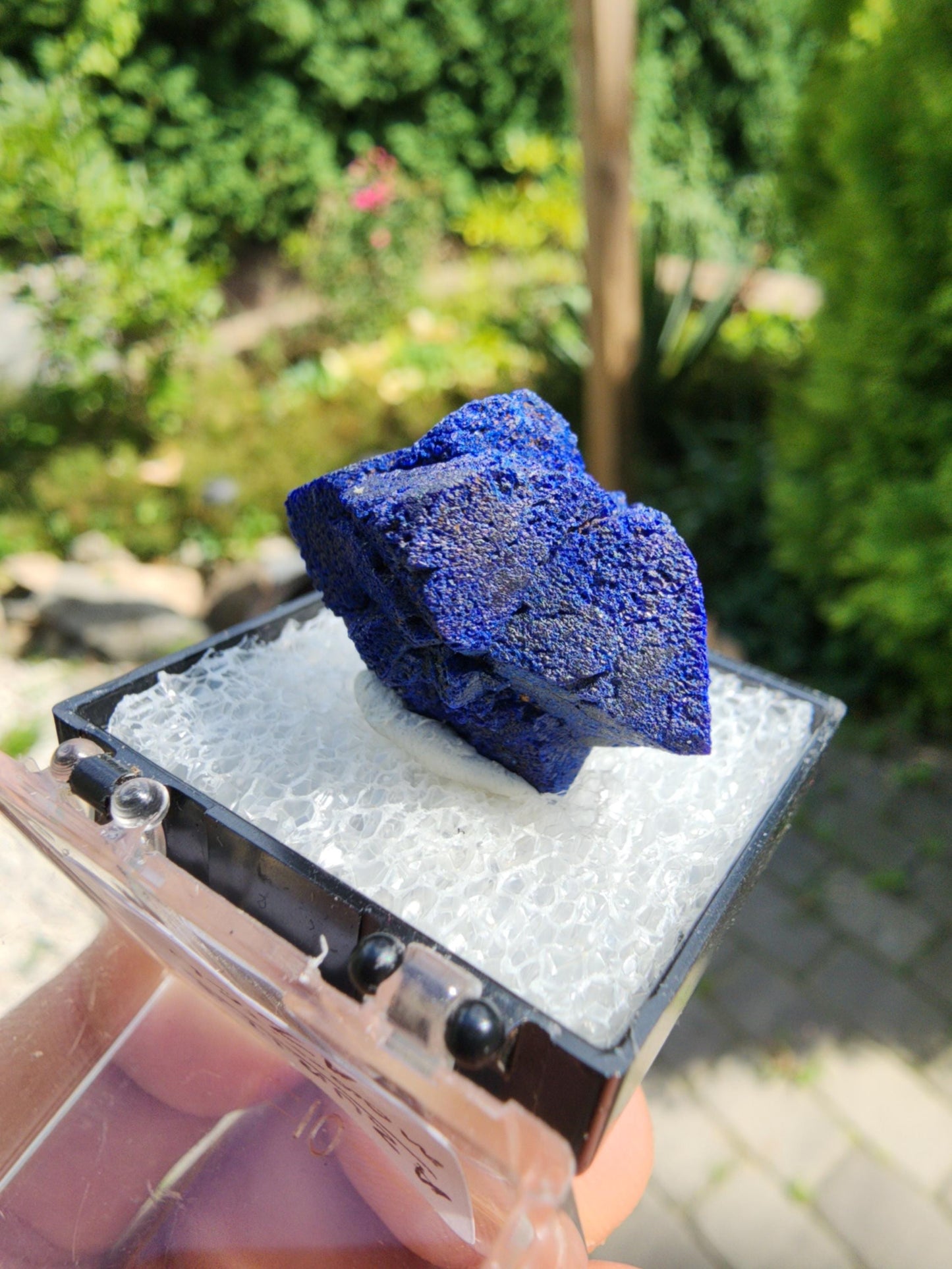 Azurite Rosette from Morenci, Arizona