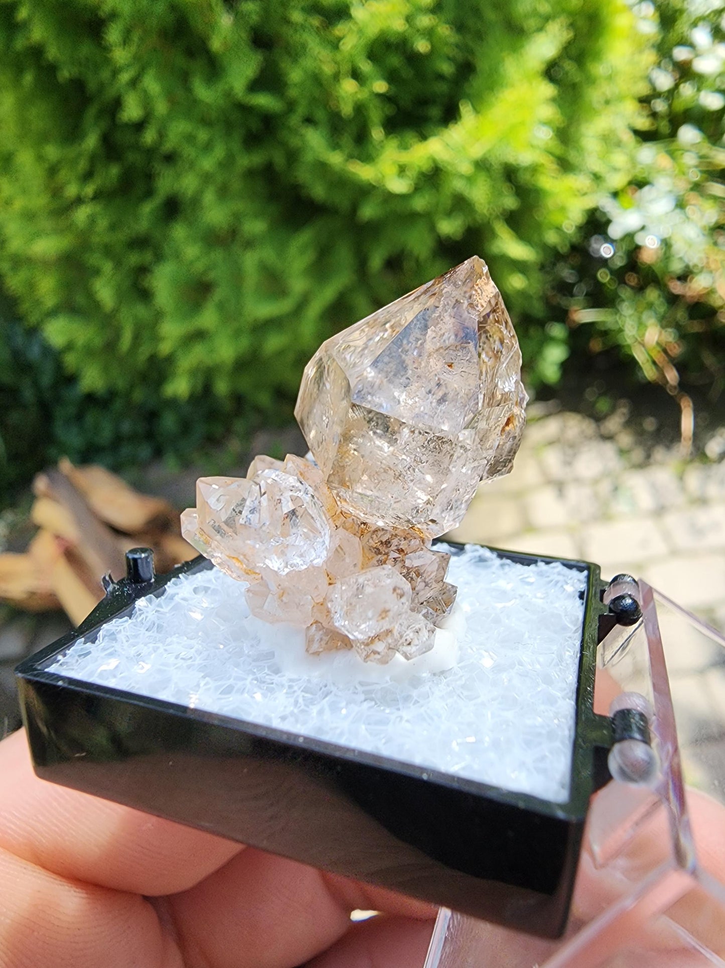 Quartz Crystal Cluster from Erongo, Namibia