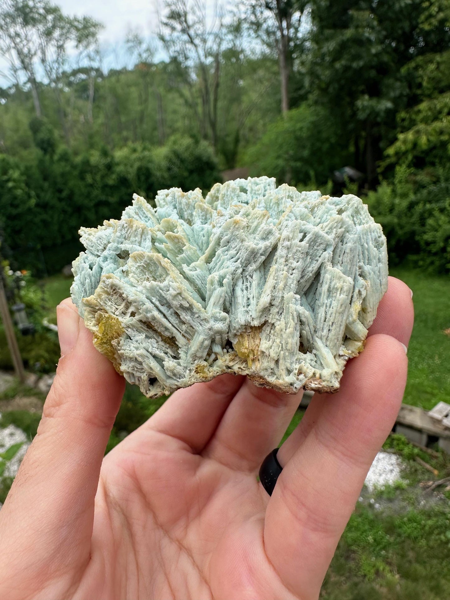 Plumbogummite Pseudomorph after Pyromorphite from China