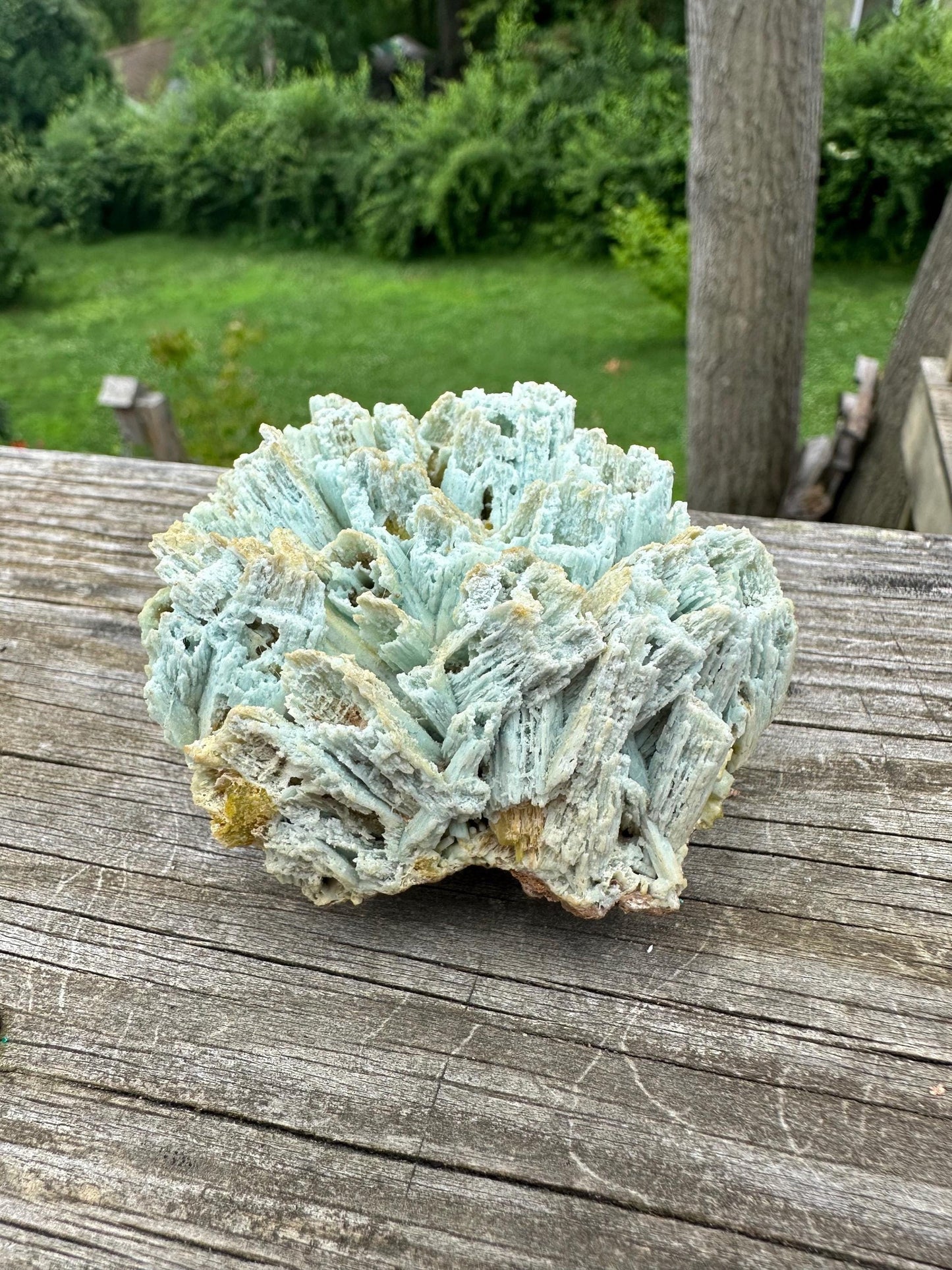 Plumbogummite Pseudomorph after Pyromorphite from China