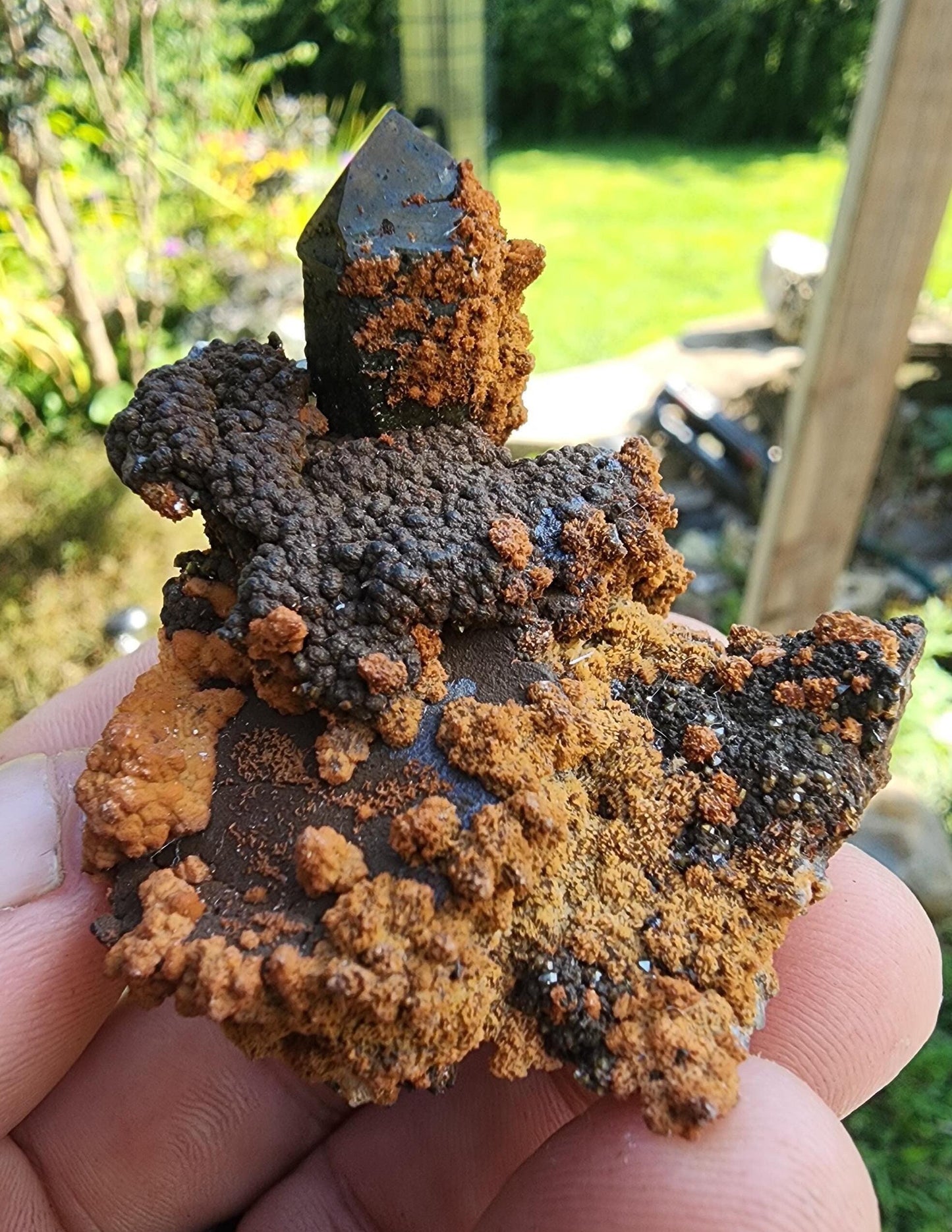 Prase Quartz from Potosi mine, Chihuahua, Mexico