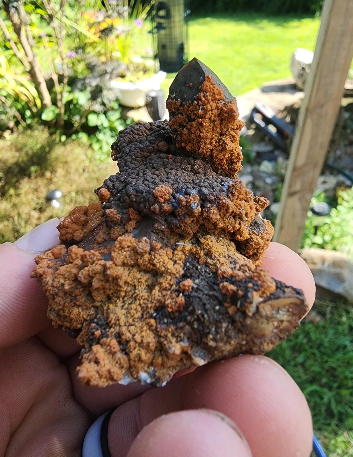 Prase Quartz from Potosi mine, Chihuahua, Mexico