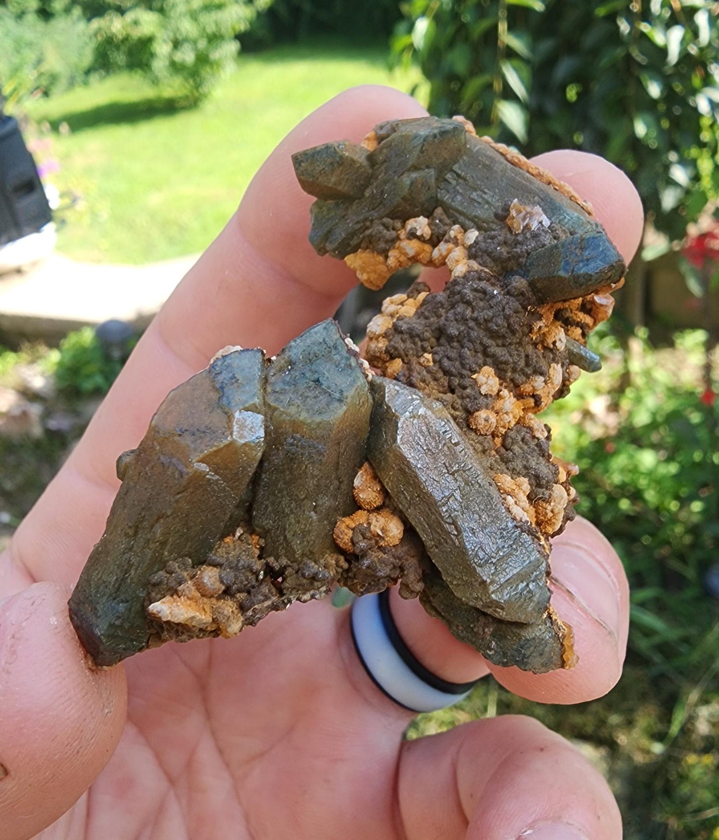 Prase Quartz from Potosi Mine, Chihuahua, Mexico
