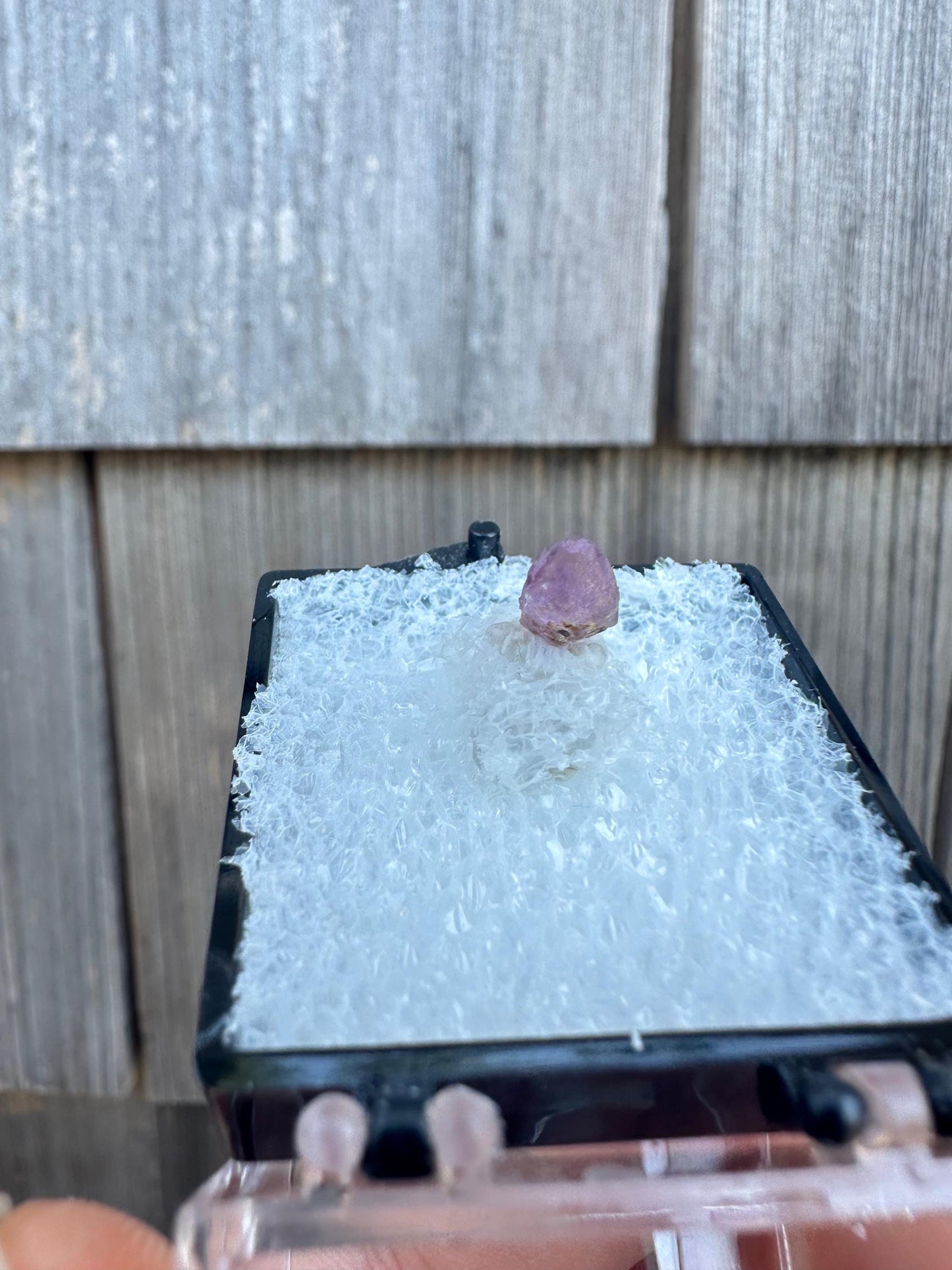 Pink Sapphire Crystal from Sri Lanka