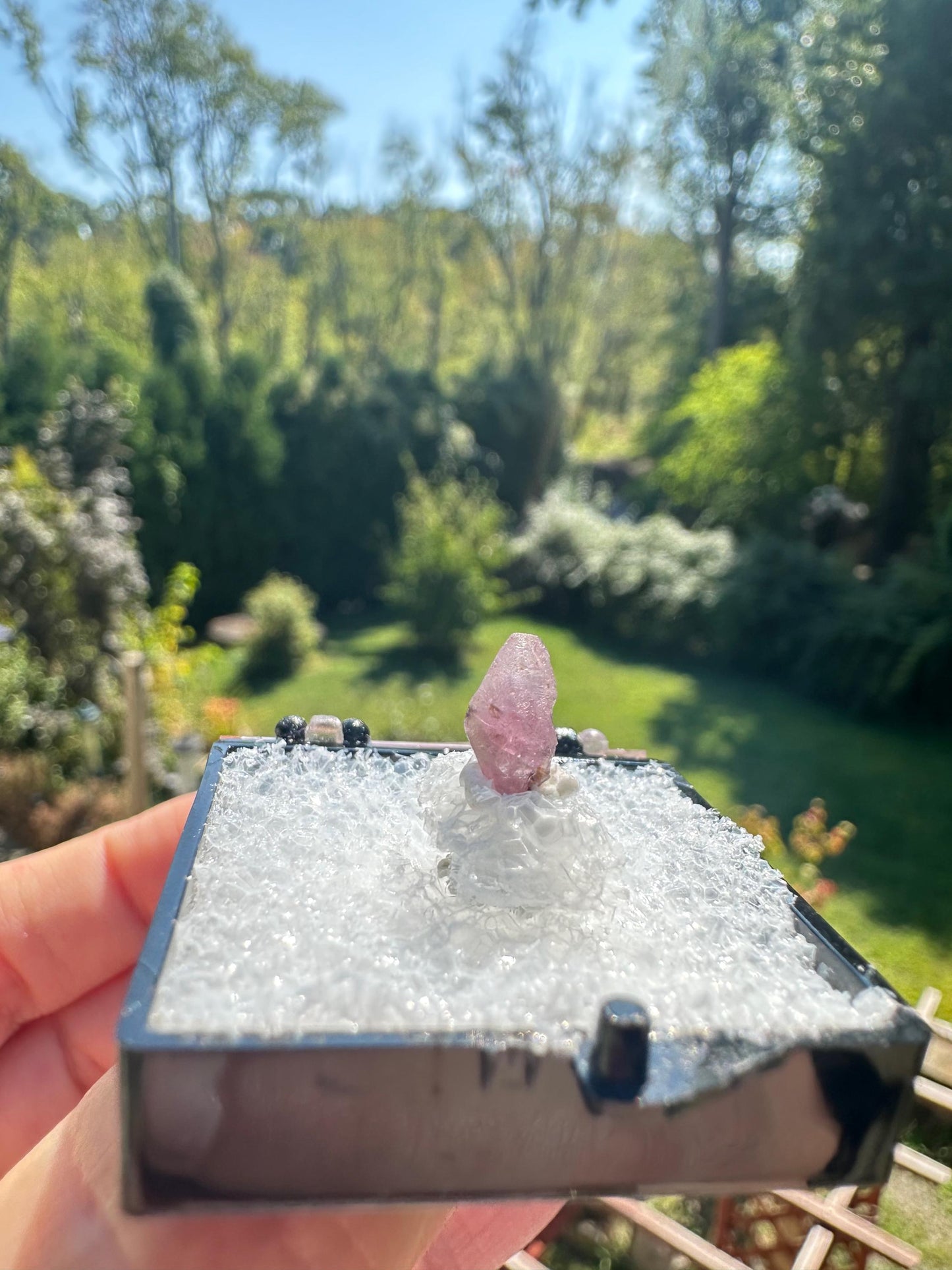 Pink Sapphire Crystal from Sri Lanka
