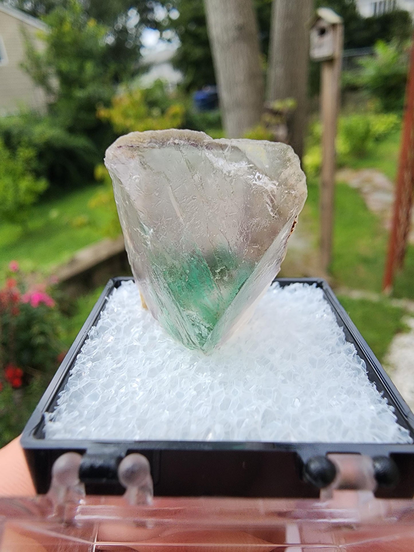 Fluorite Crystal from Erongo, Namibia
