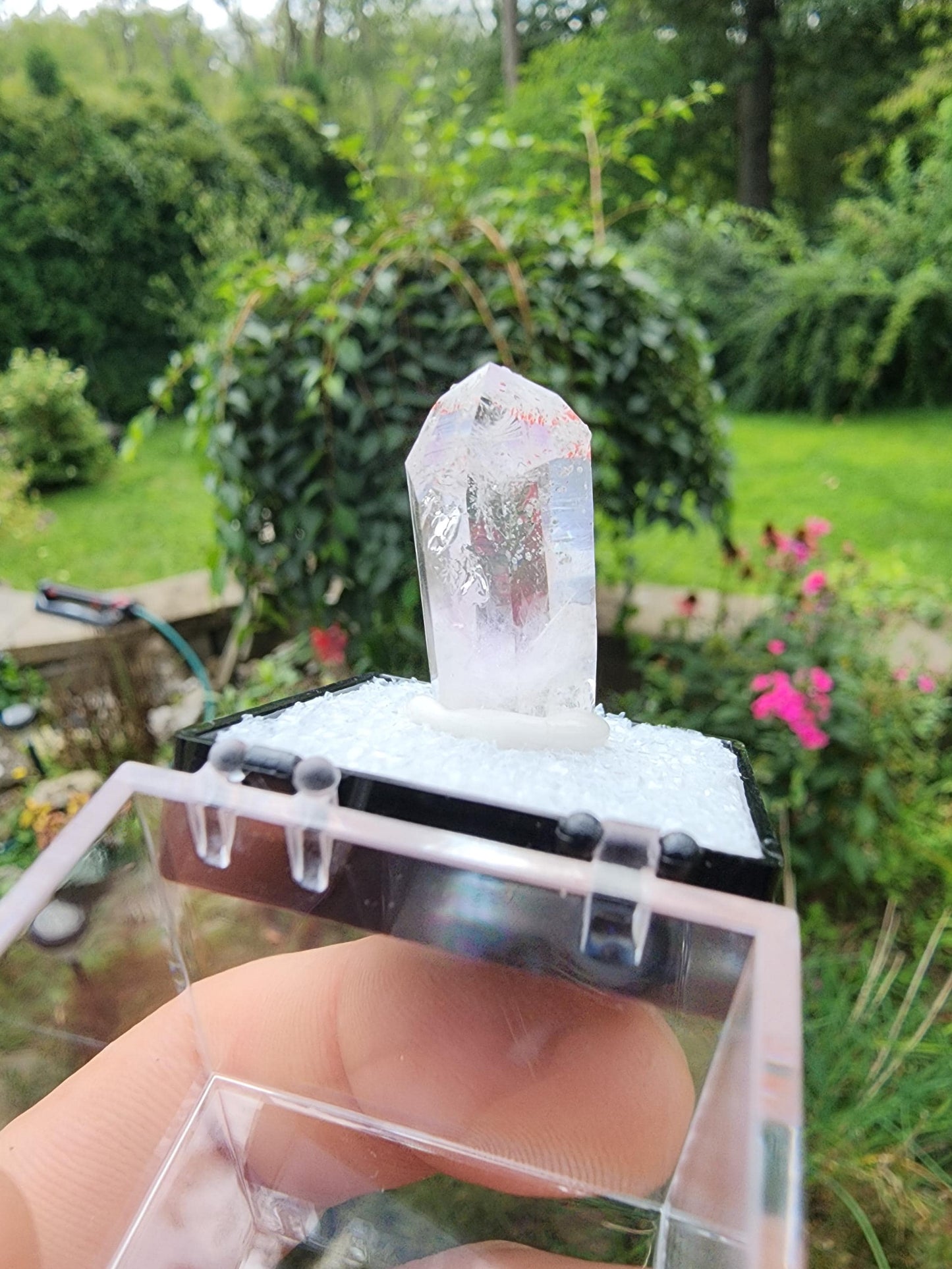 Amethyst Quartz Crystal from Erongo, Namibia