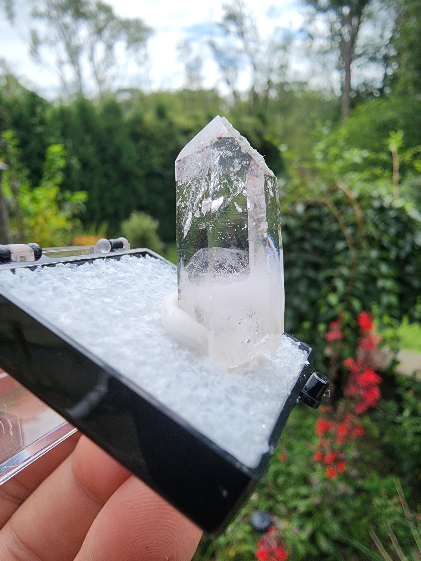 Amethyst Quartz Crystal from Erongo, Namibia