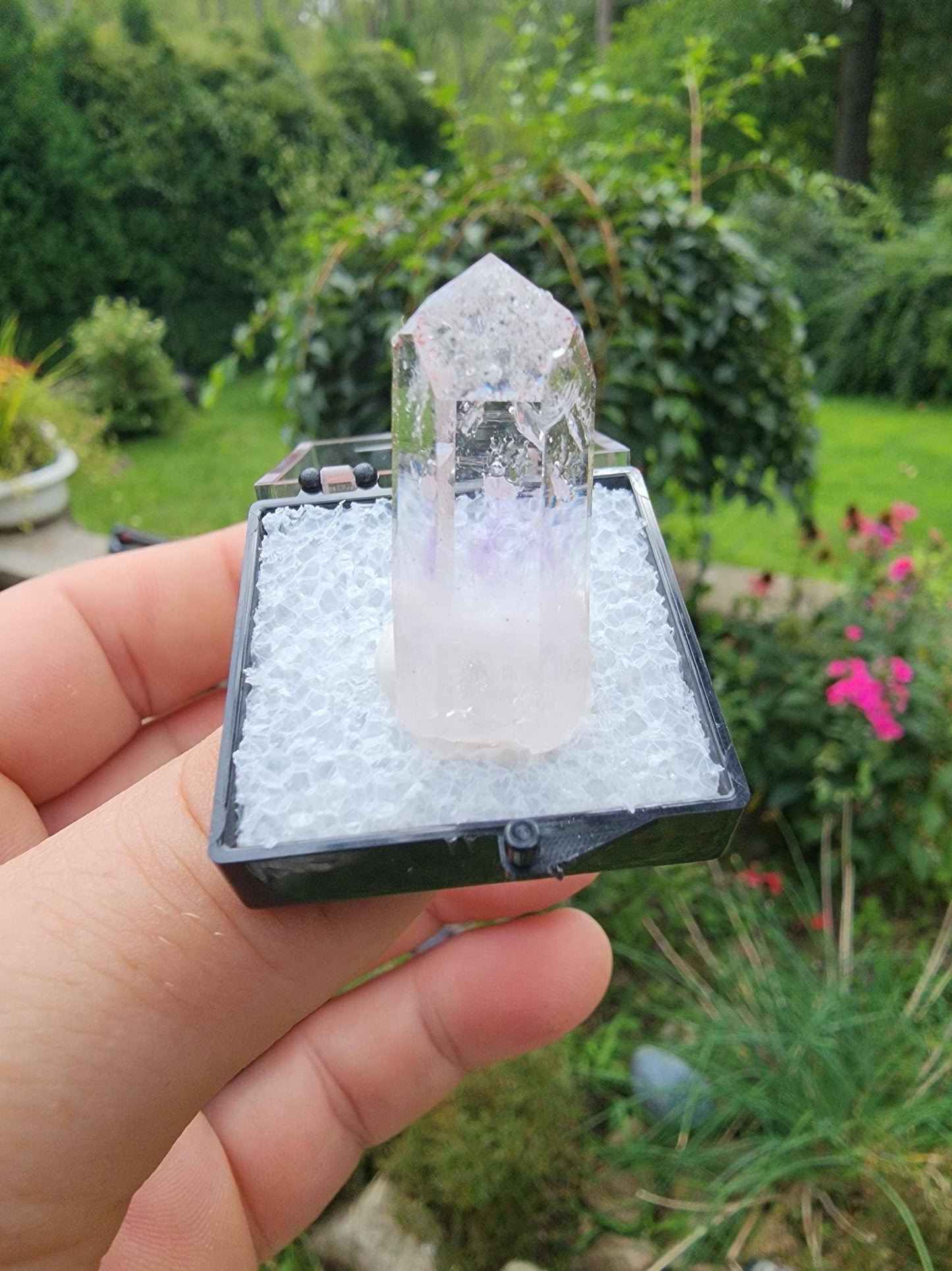 Amethyst Quartz Crystal from Erongo, Namibia
