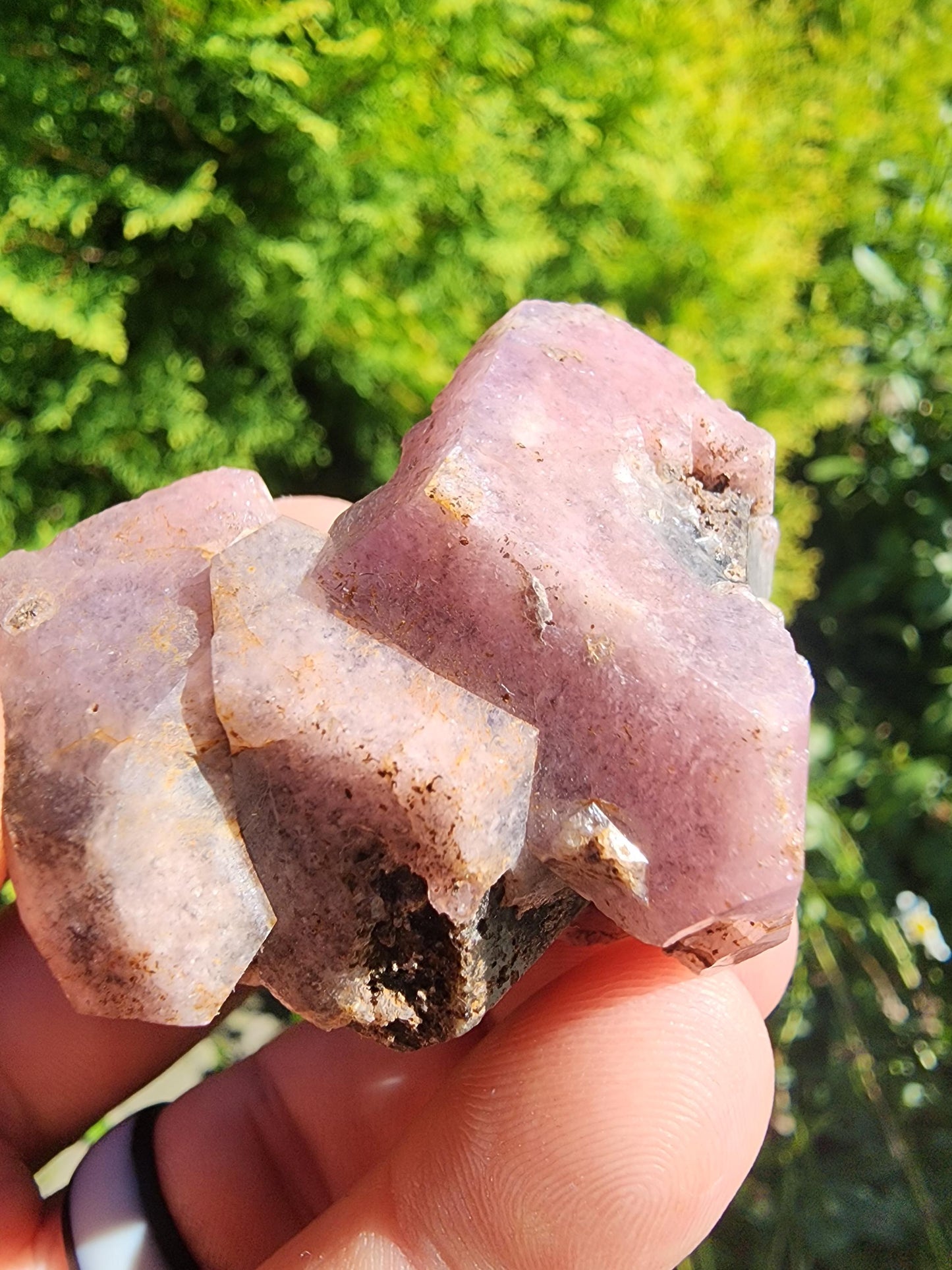 Pink Grossular Garnet from Xalostoc, Mexico