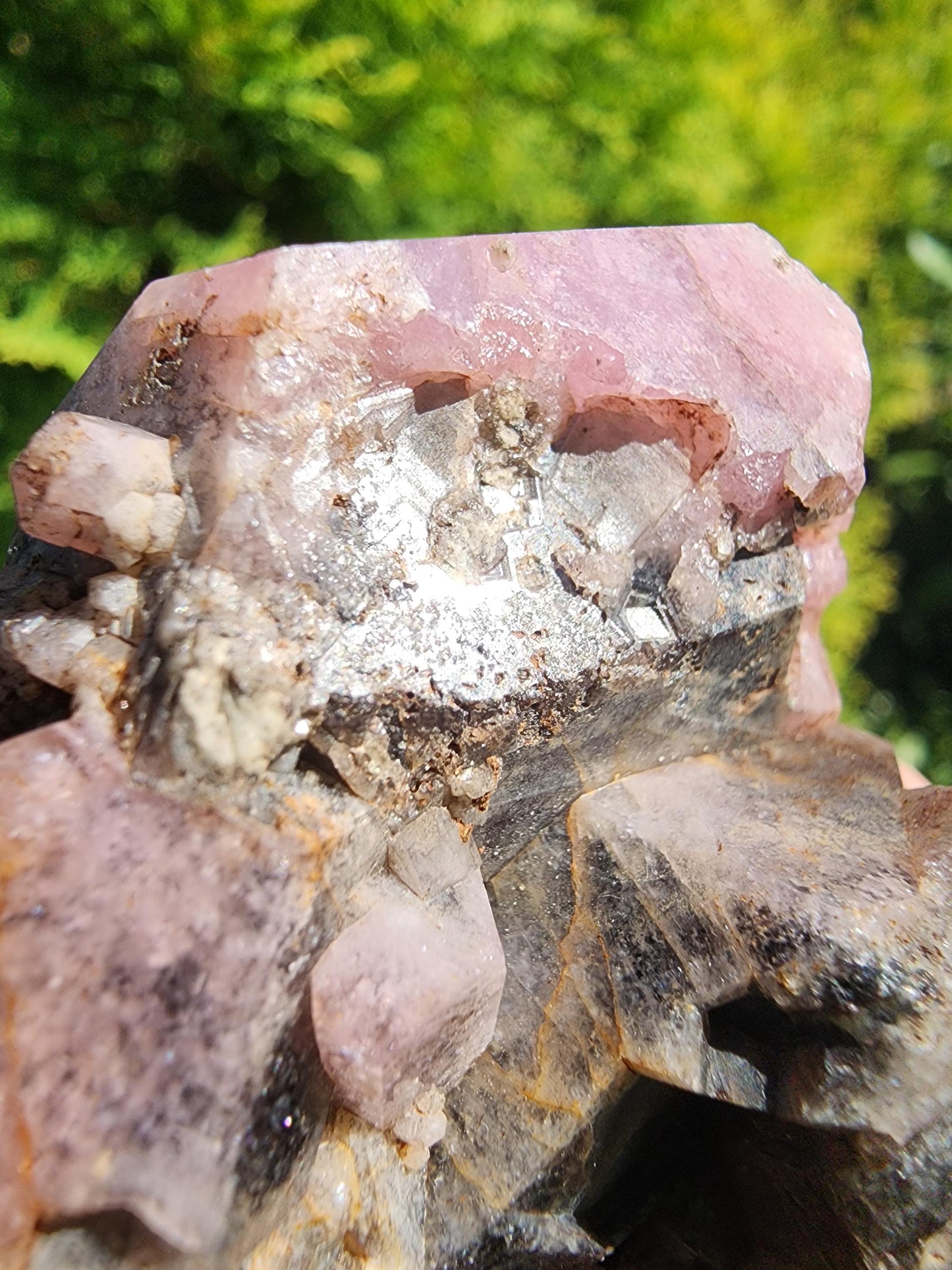 Pink Grossular Garnet from Xalostoc, Mexico
