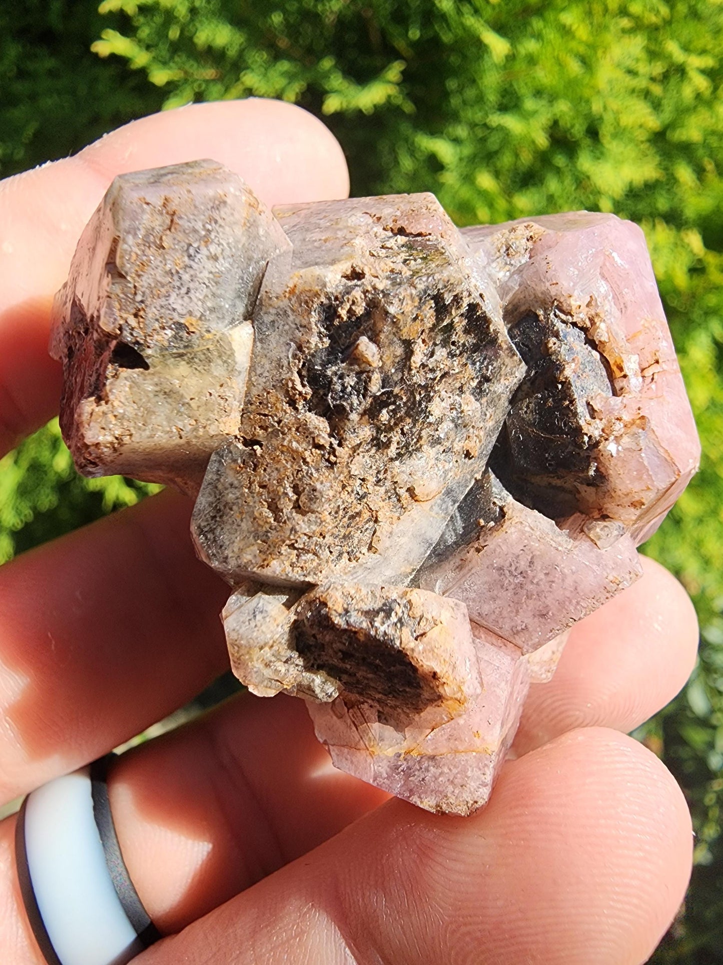 Pink Grossular Garnet from Xalostoc, Mexico