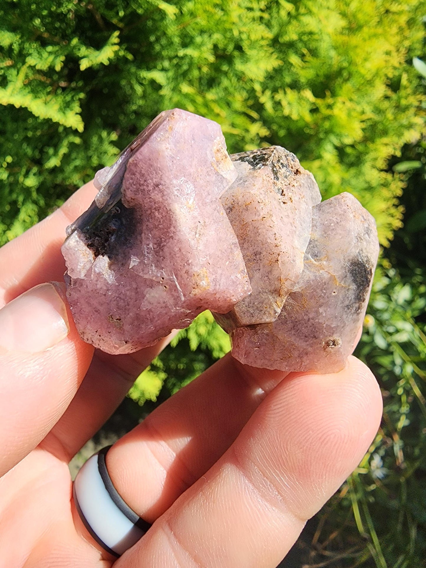 Pink Grossular Garnet from Xalostoc, Mexico