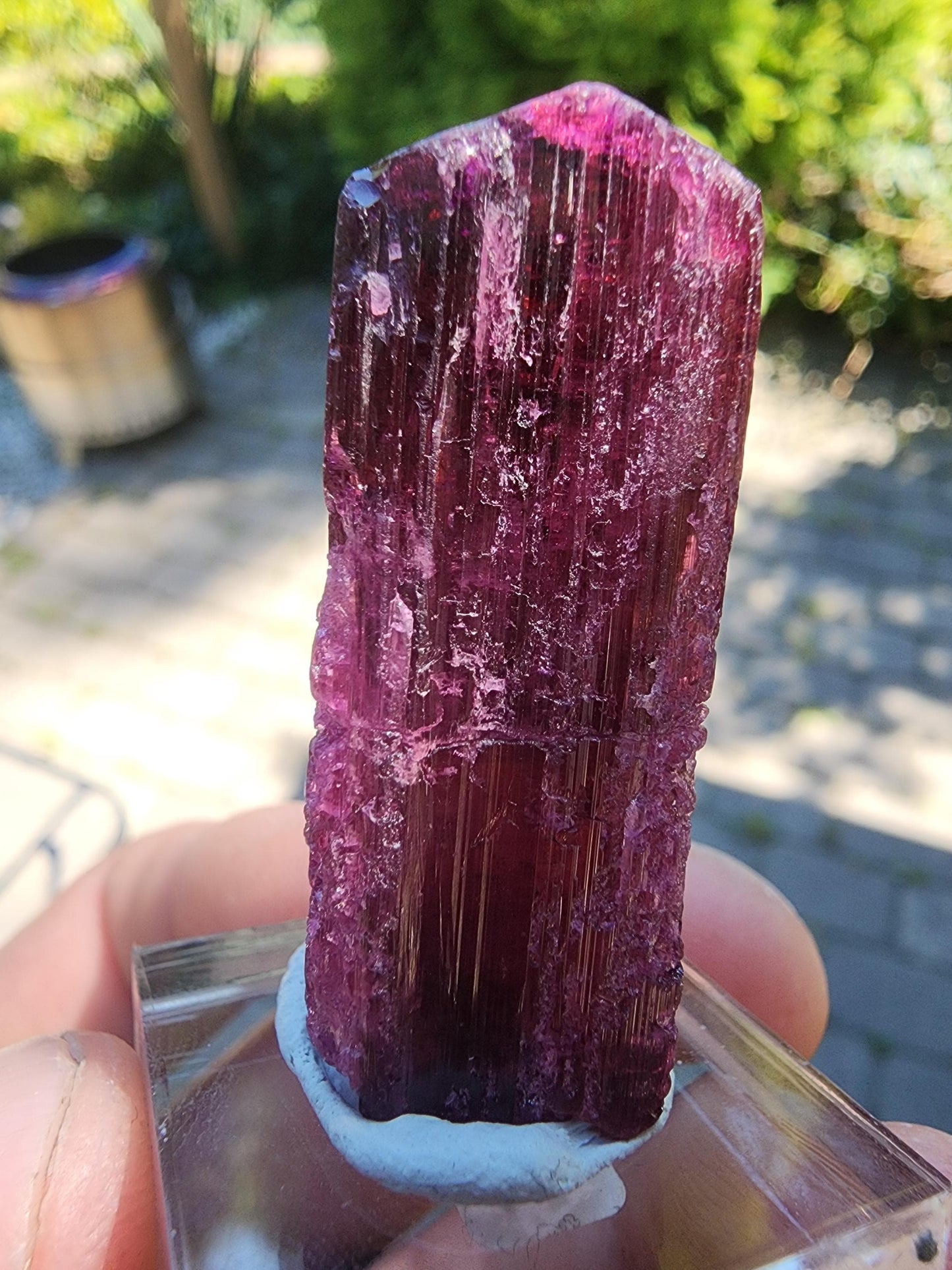 23 Grams Rubellite Tourmaline Crystal from Brazil