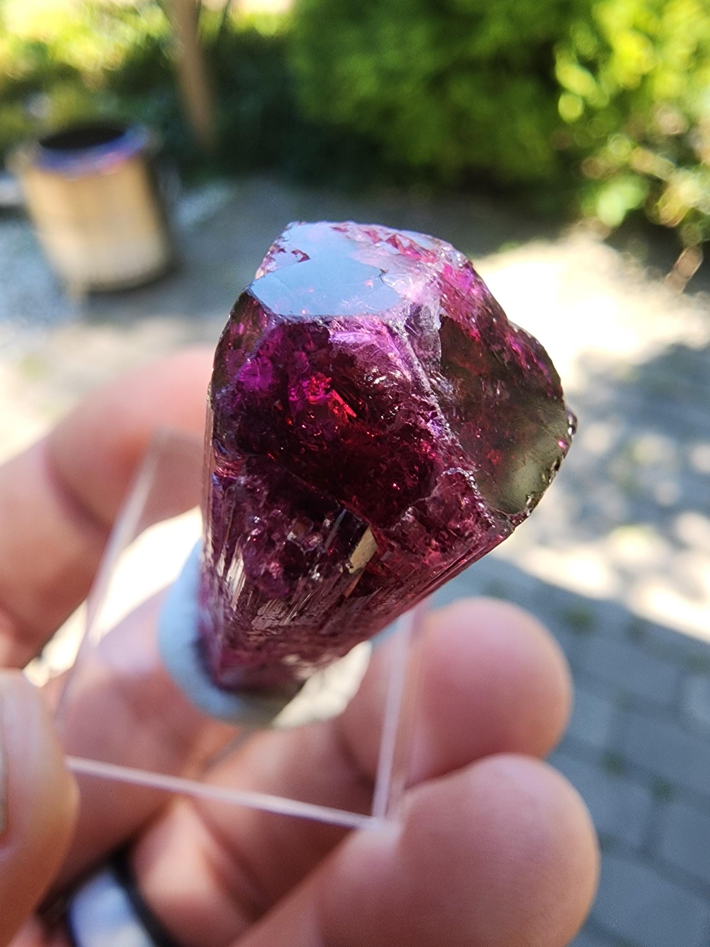 23 Grams Rubellite Tourmaline Crystal from Brazil