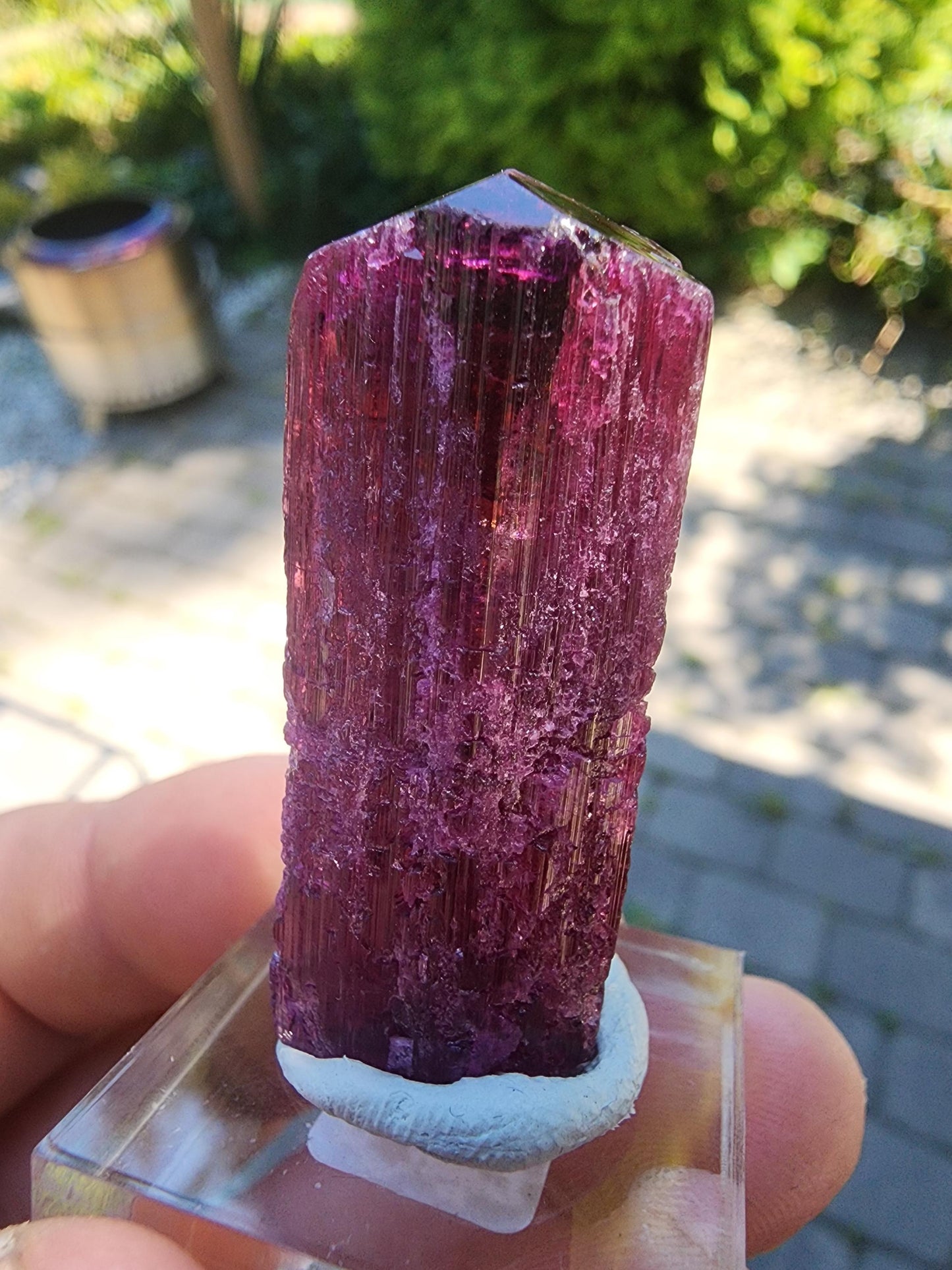 23 Grams Rubellite Tourmaline Crystal from Brazil