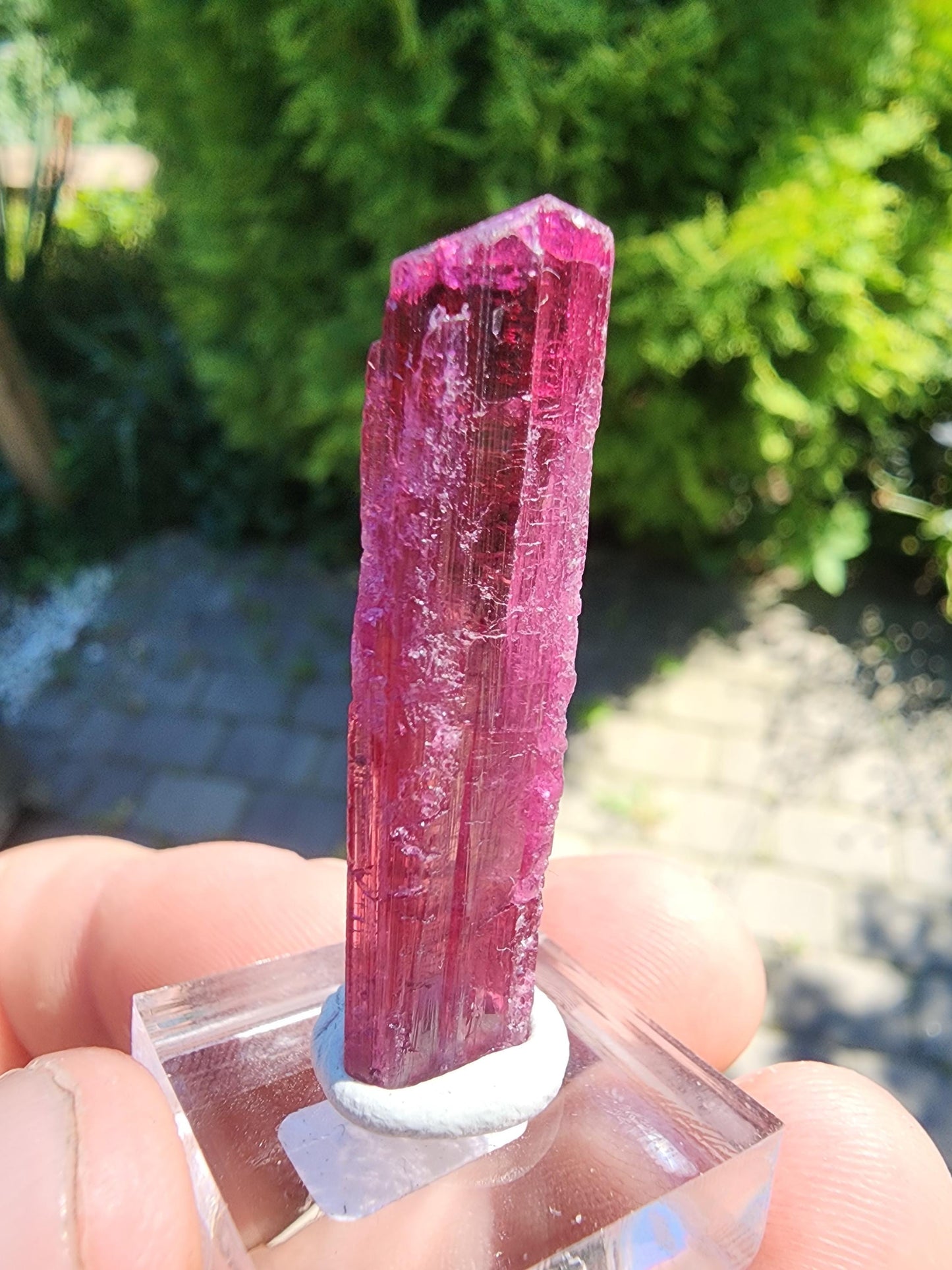 6 Grams Rubellite Tourmaline Crystal from Brazil