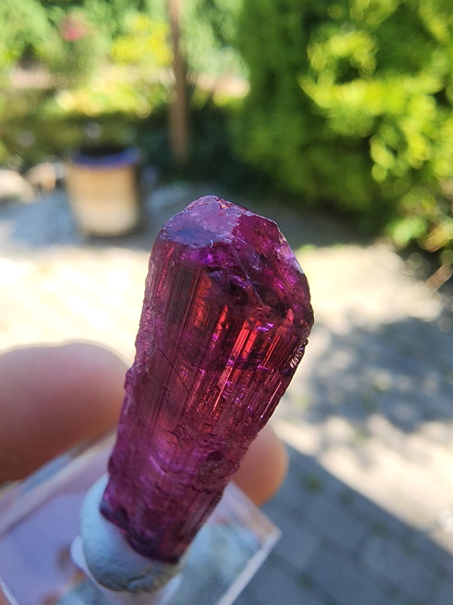 6 Grams Rubellite Tourmaline Crystal from Brazil