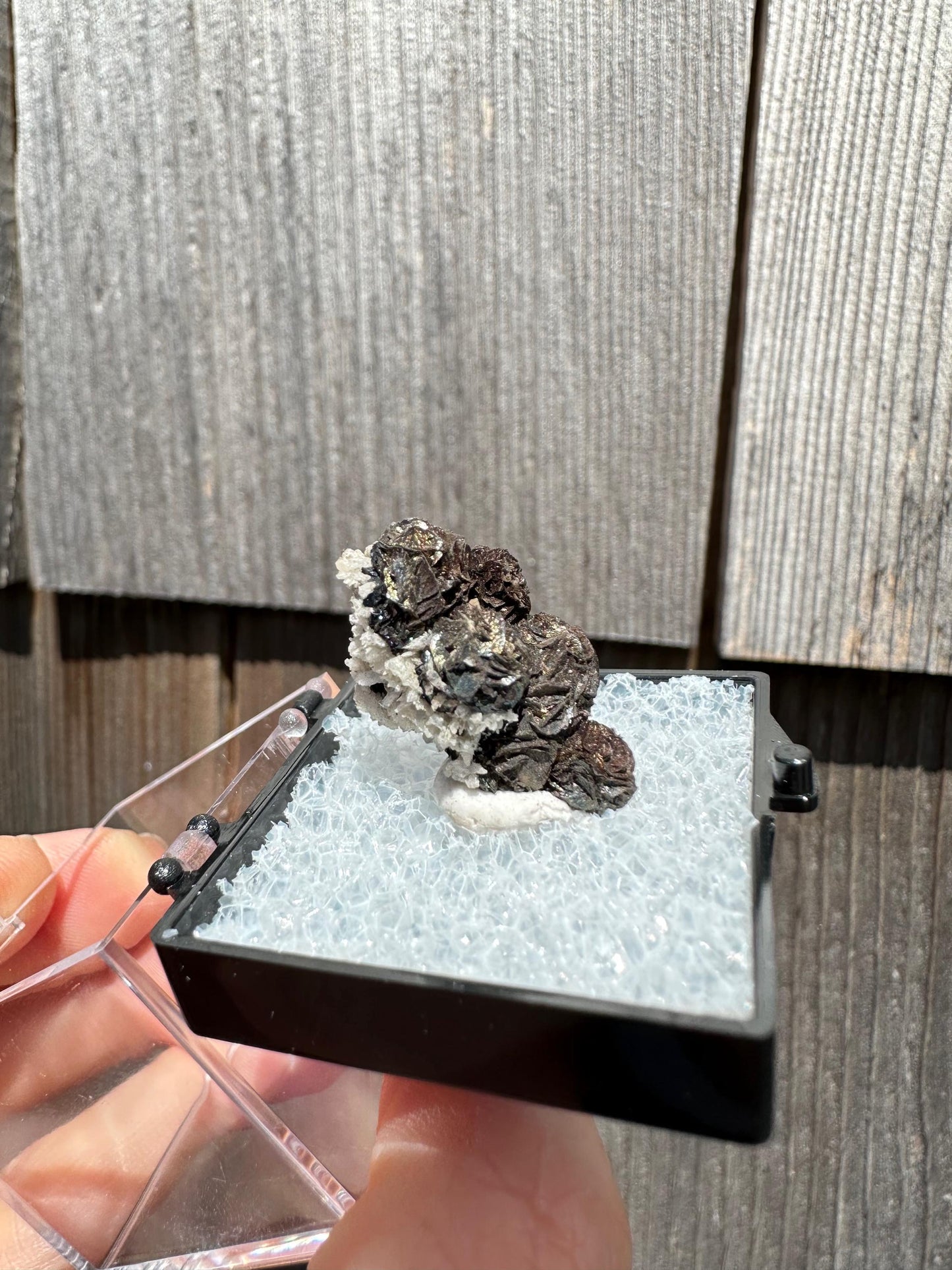 Iridescent Siderite from Potosi Mine, Mexico