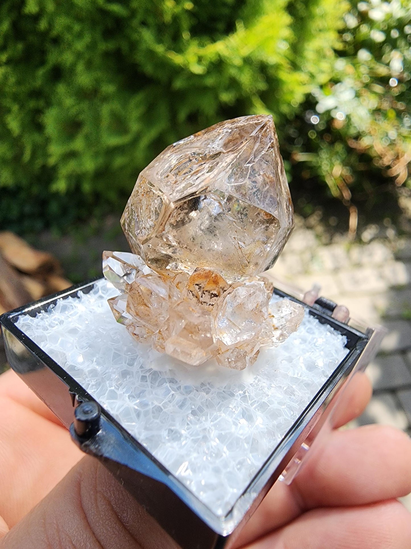 Quartz Crystal Cluster from Erongo, Namibia