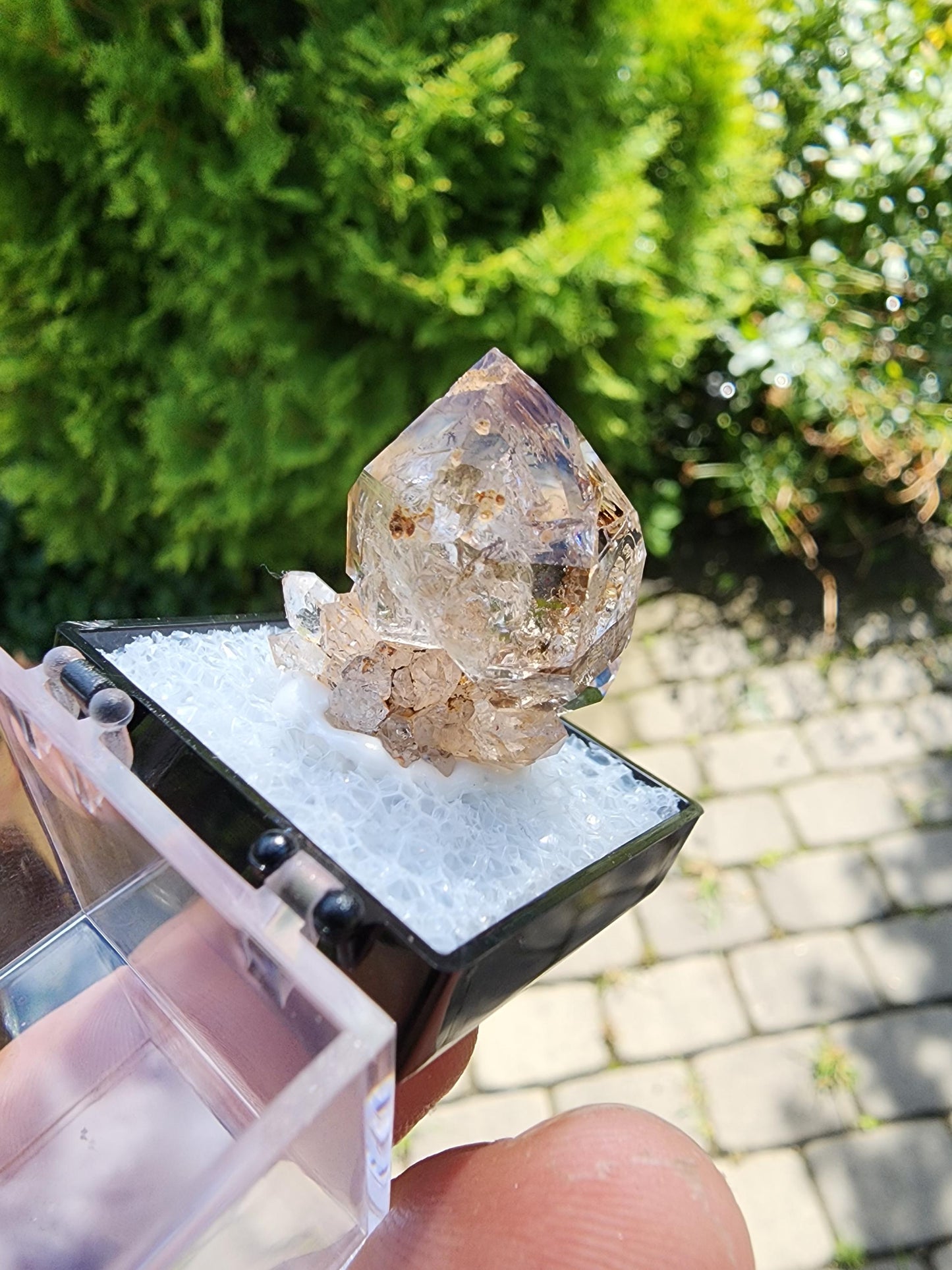 Quartz Crystal Cluster from Erongo, Namibia