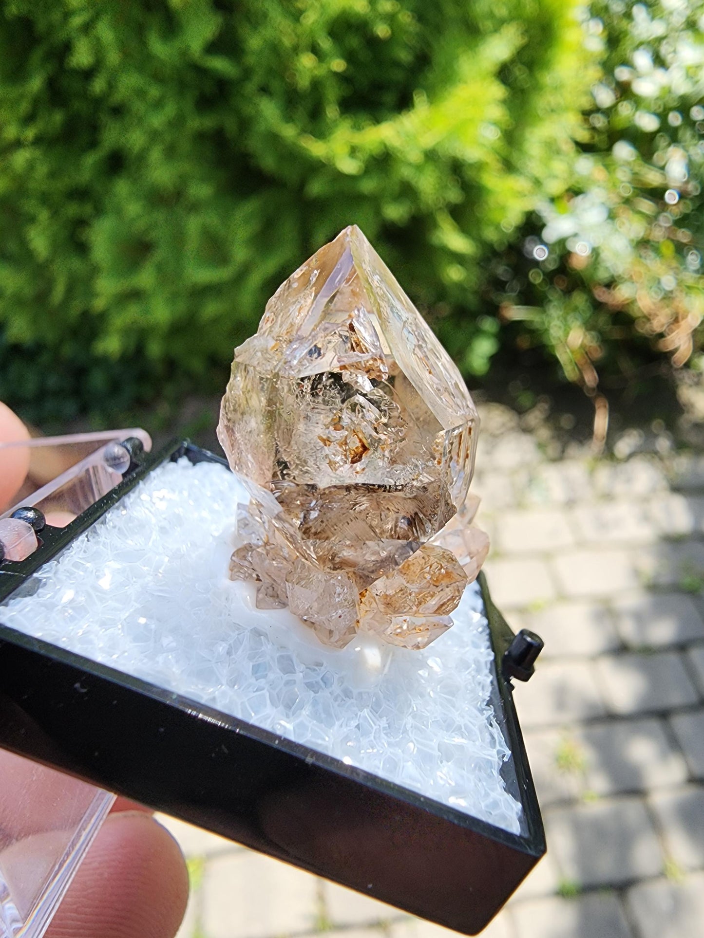 Quartz Crystal Cluster from Erongo, Namibia