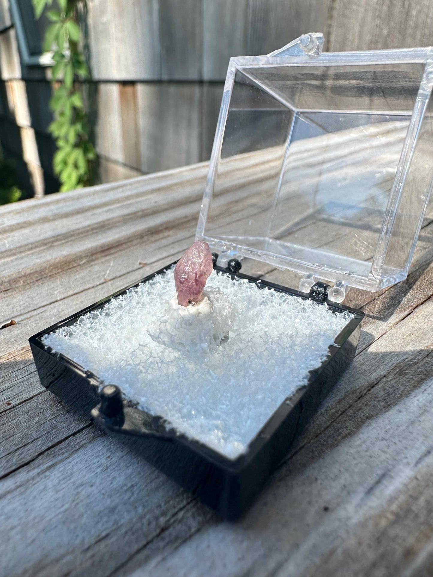 Pink Sapphire Crystal from Sri Lanka