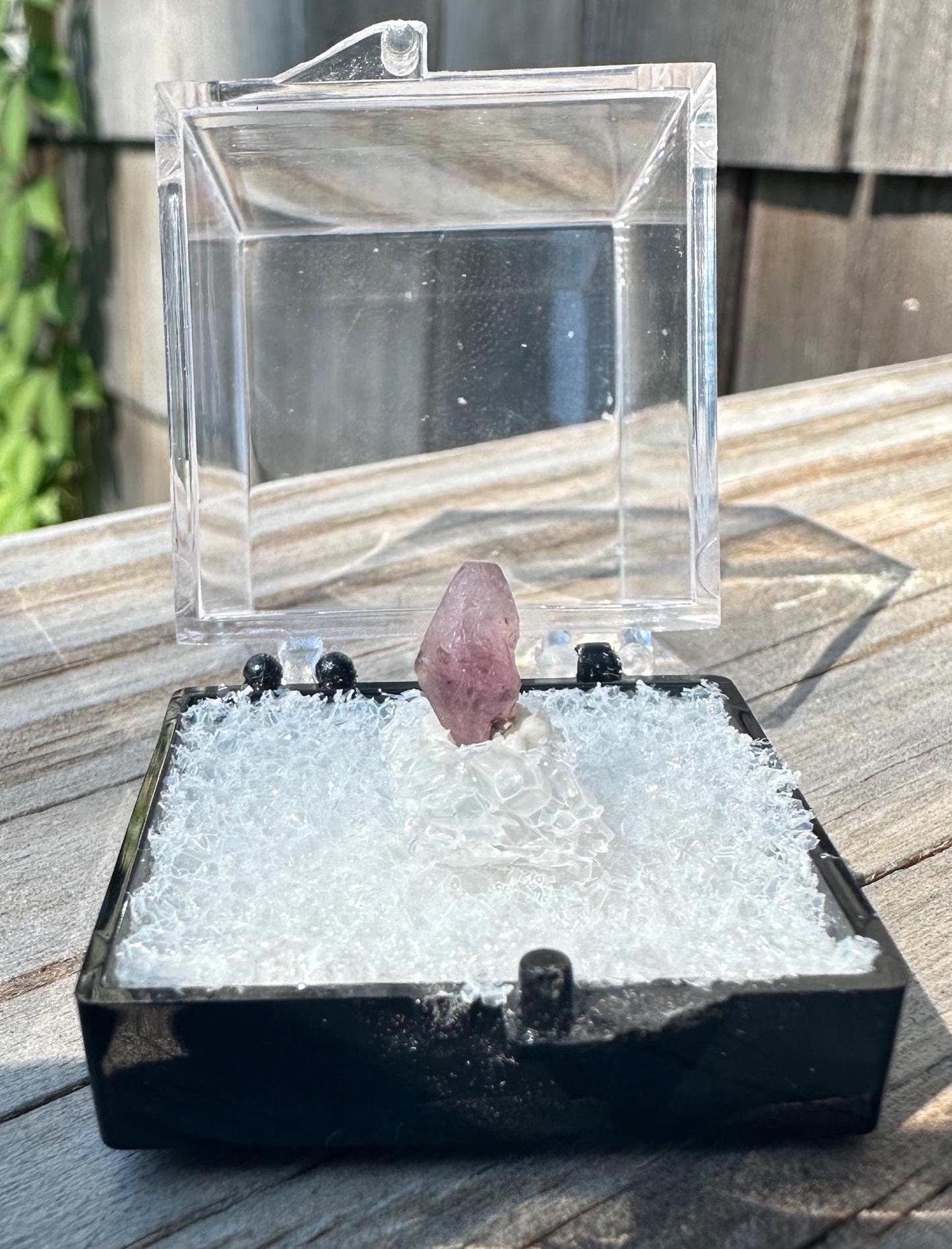 Pink Sapphire Crystal from Sri Lanka