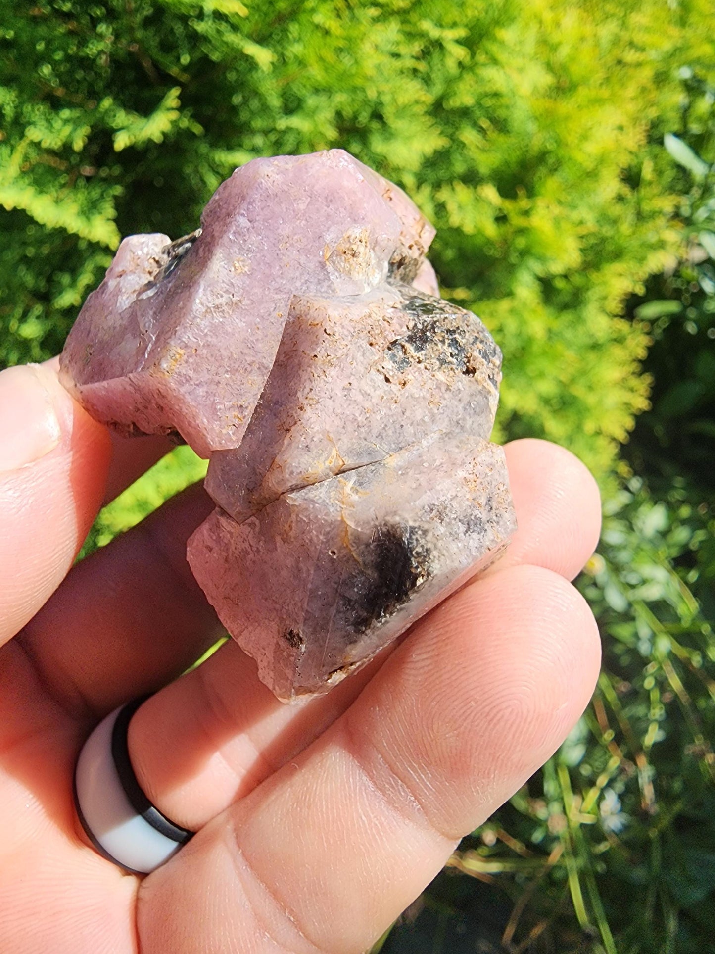 Pink Grossular Garnet from Xalostoc, Mexico
