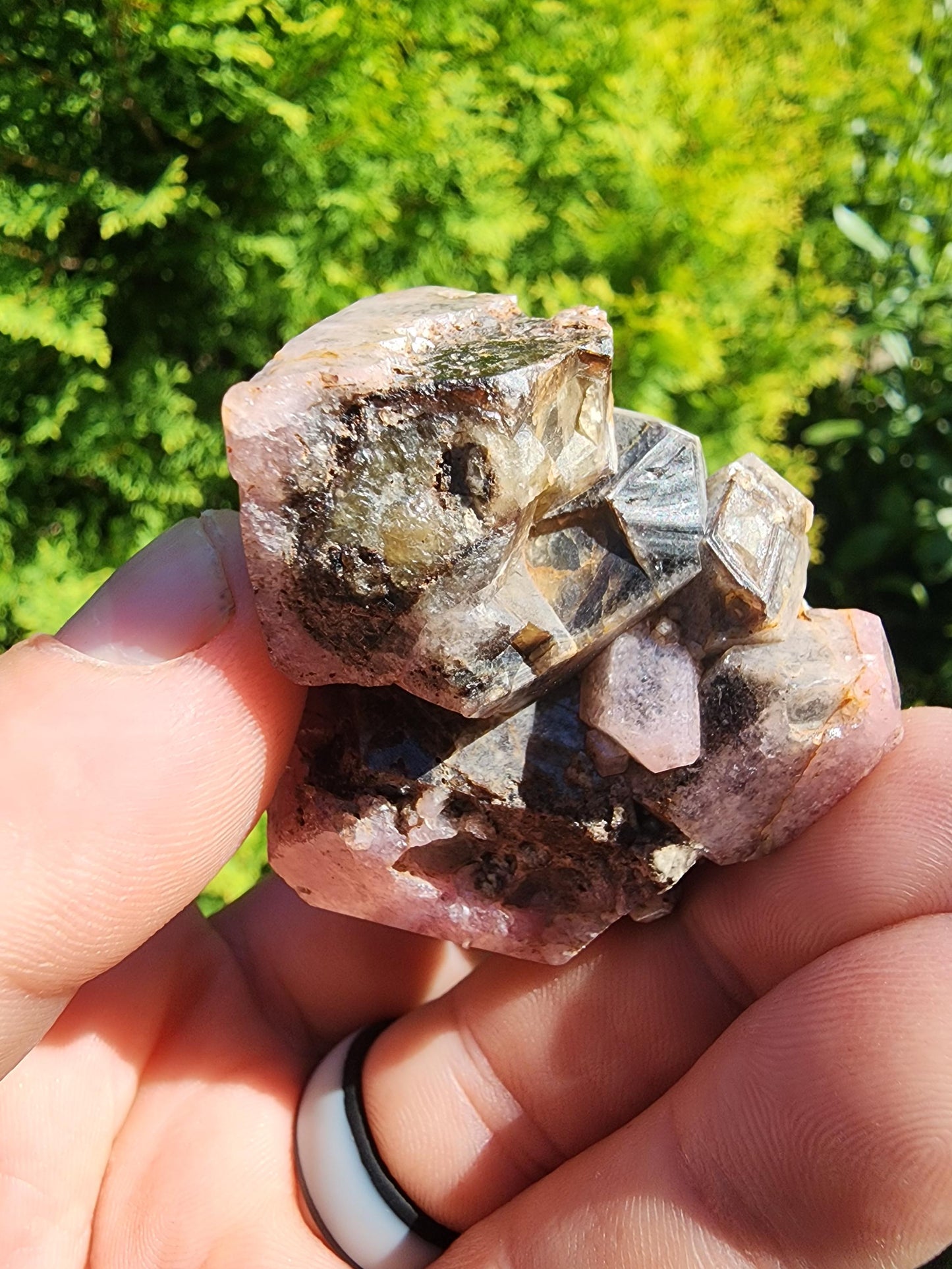 Pink Grossular Garnet from Xalostoc, Mexico