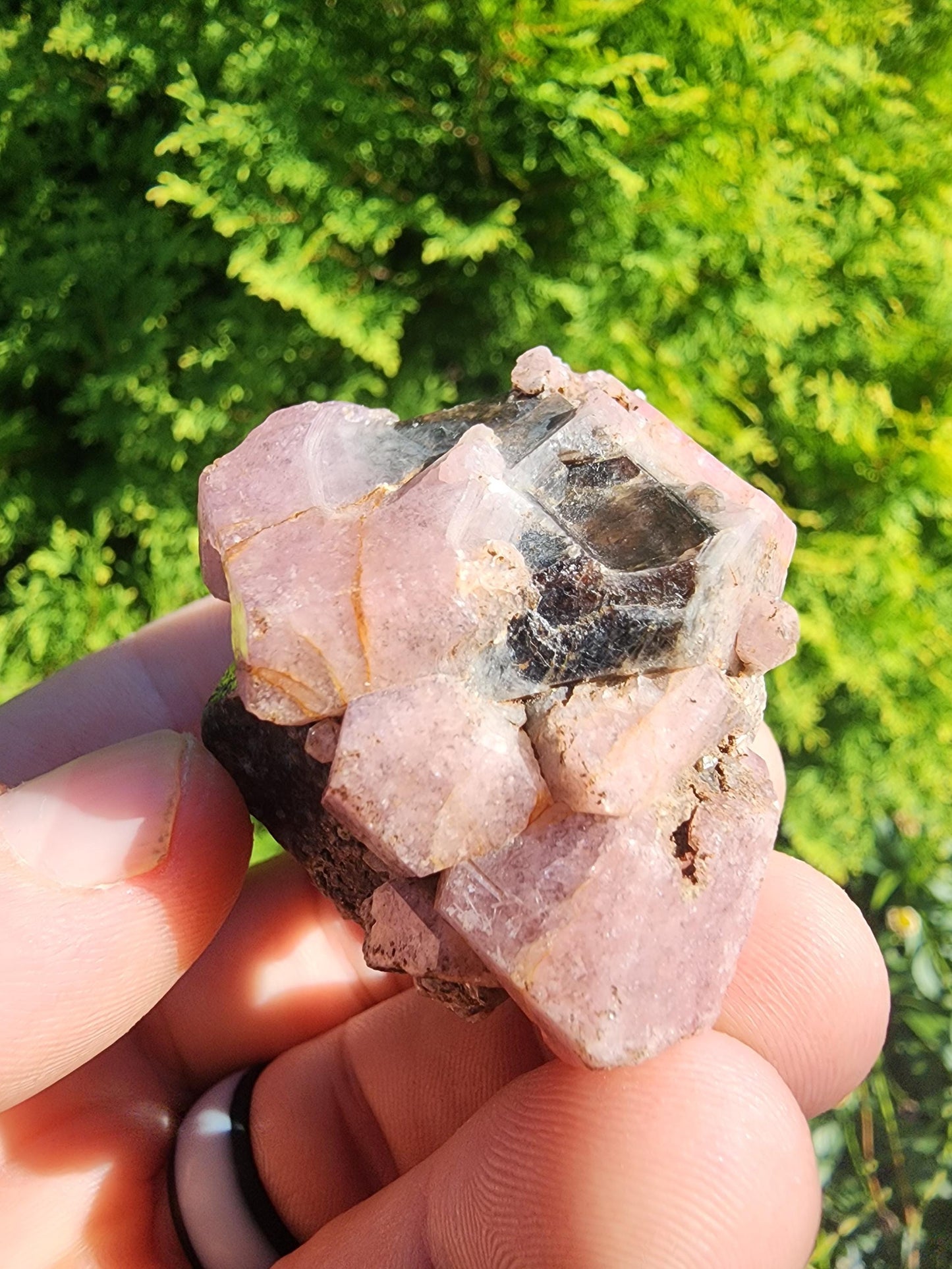 Pink Grossular Garnet from Xalostoc, Mexico