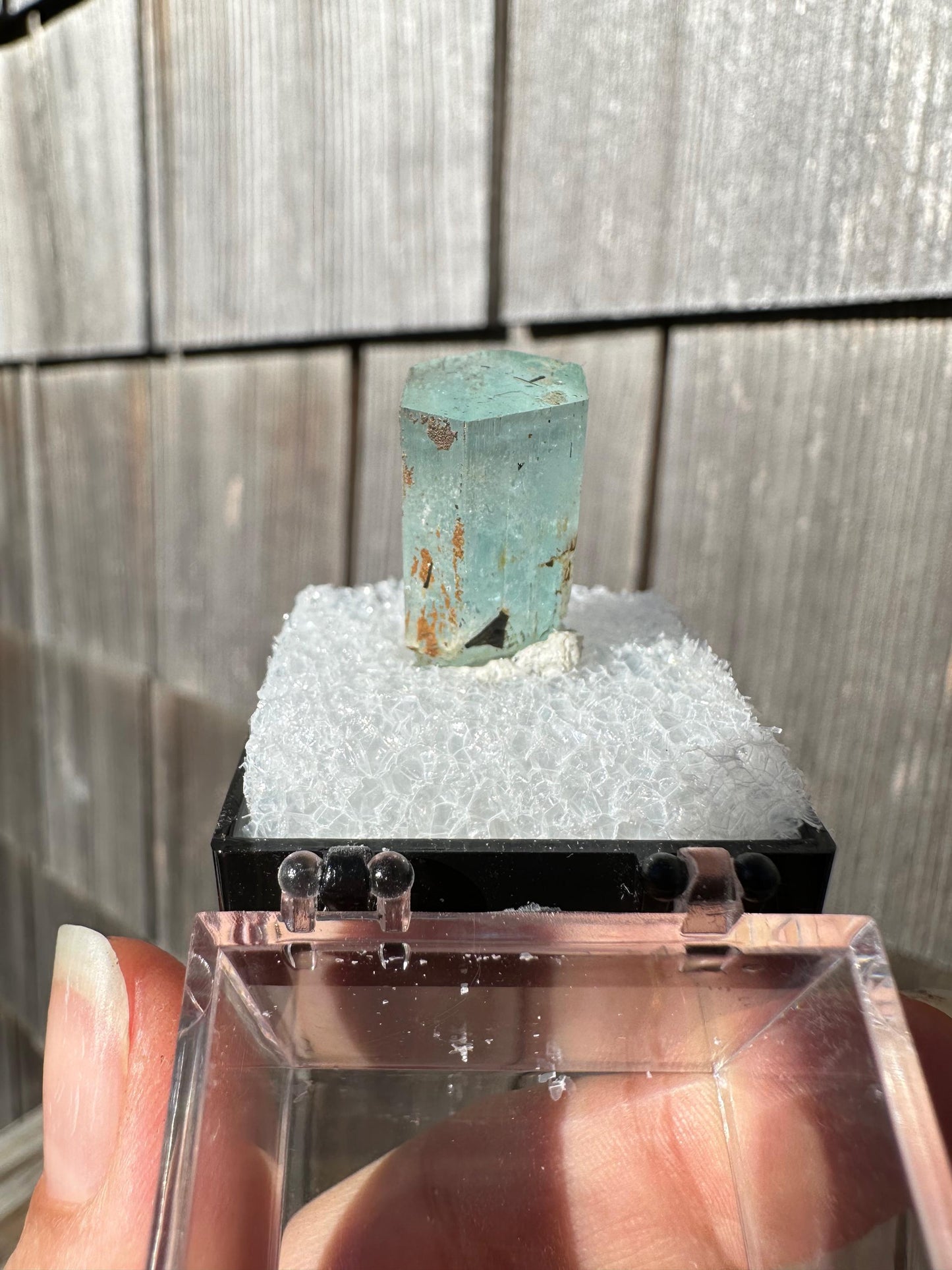 Aquamarine Crystal from Erongo, Namibia