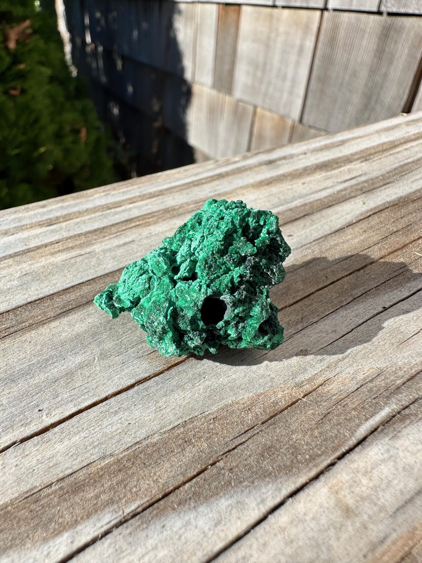 Velvet Malachite Cluster from Congo, Africa