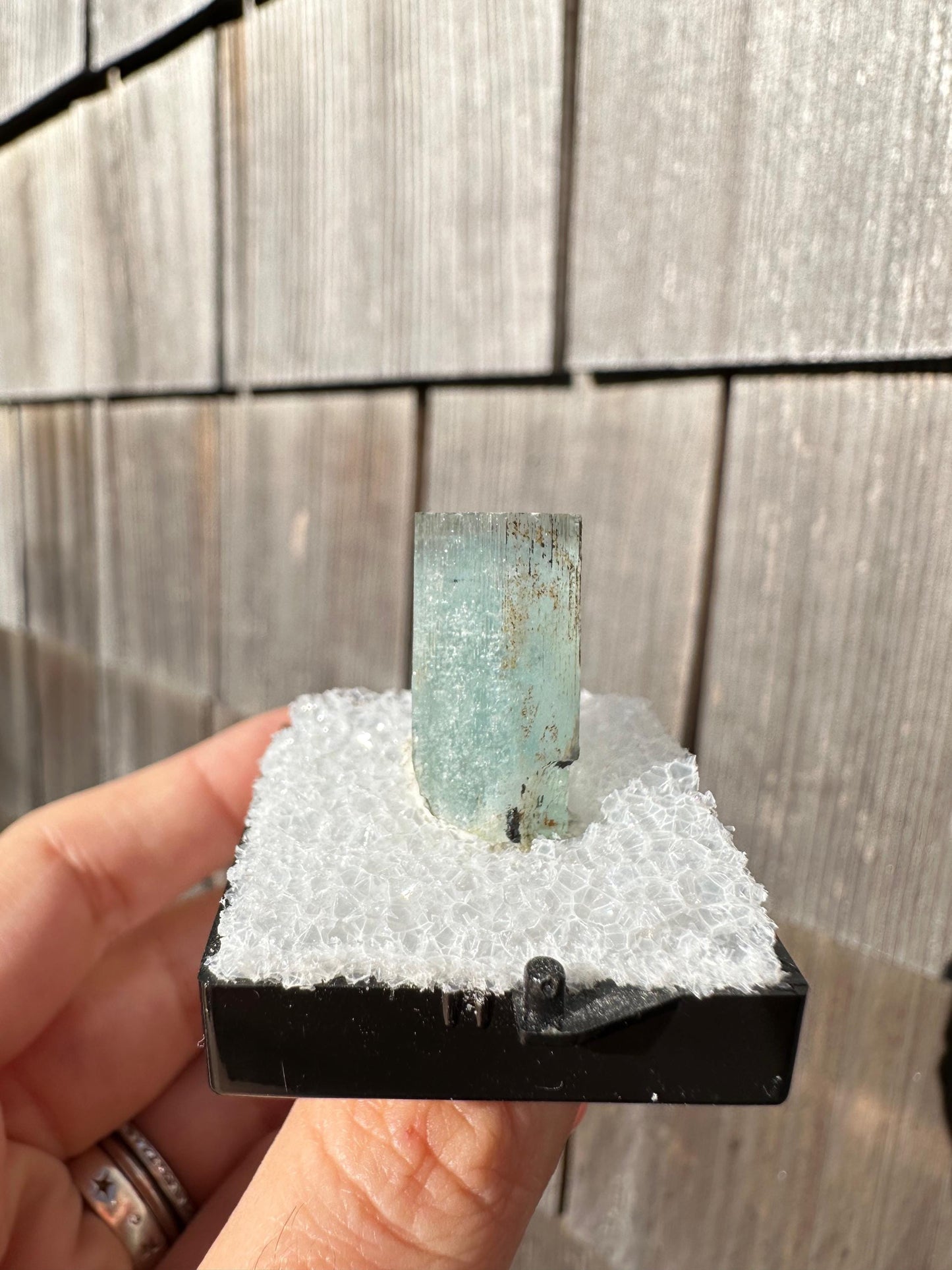 Aquamarine Crystal from Erongo, Namibia