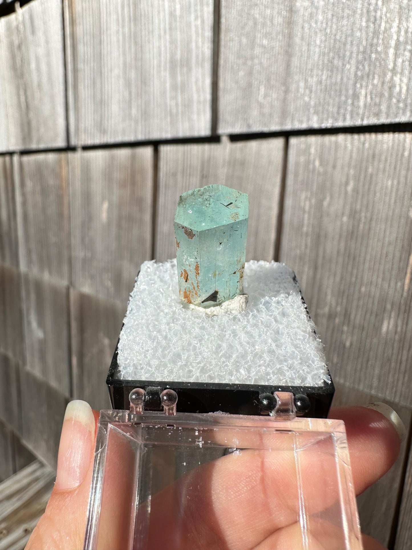 Aquamarine Crystal from Erongo, Namibia