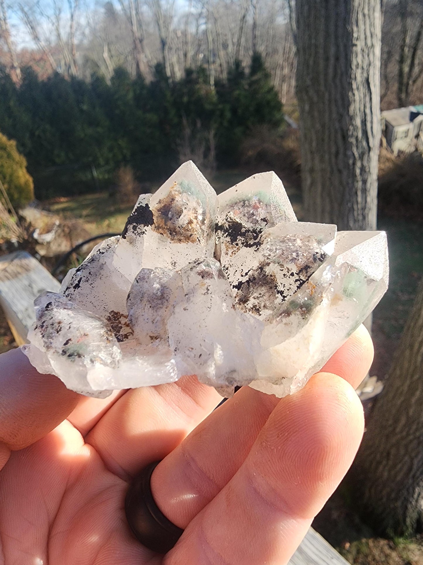 Himalayan Phantom Quartz Kullu Valley, India